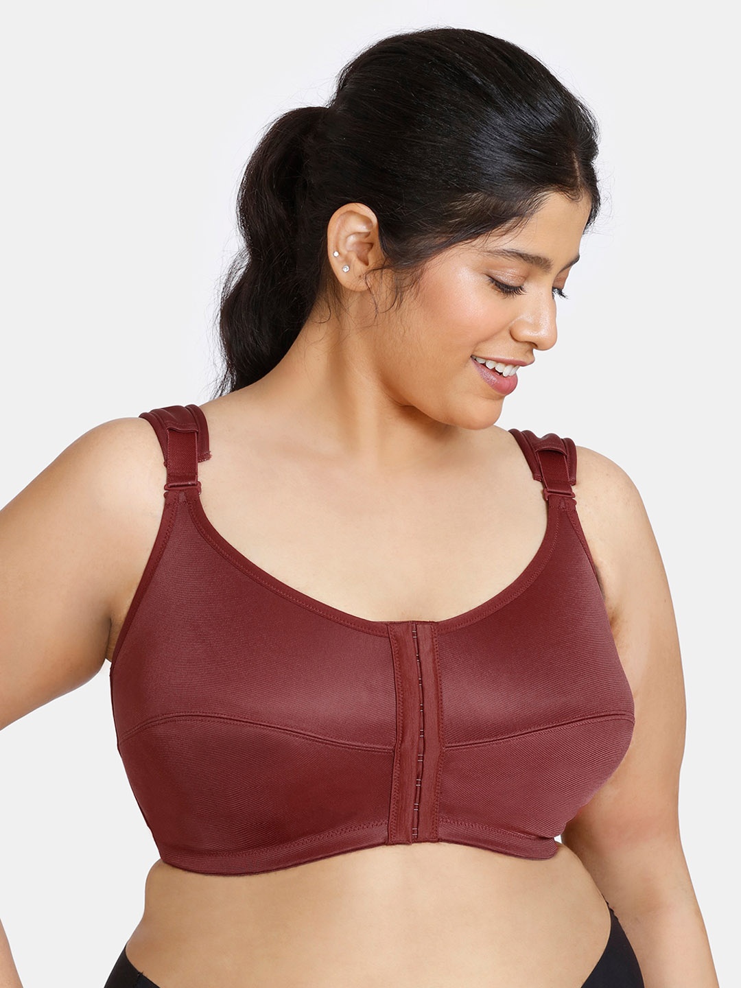 

Zivame Red Solid T Shirt Bra