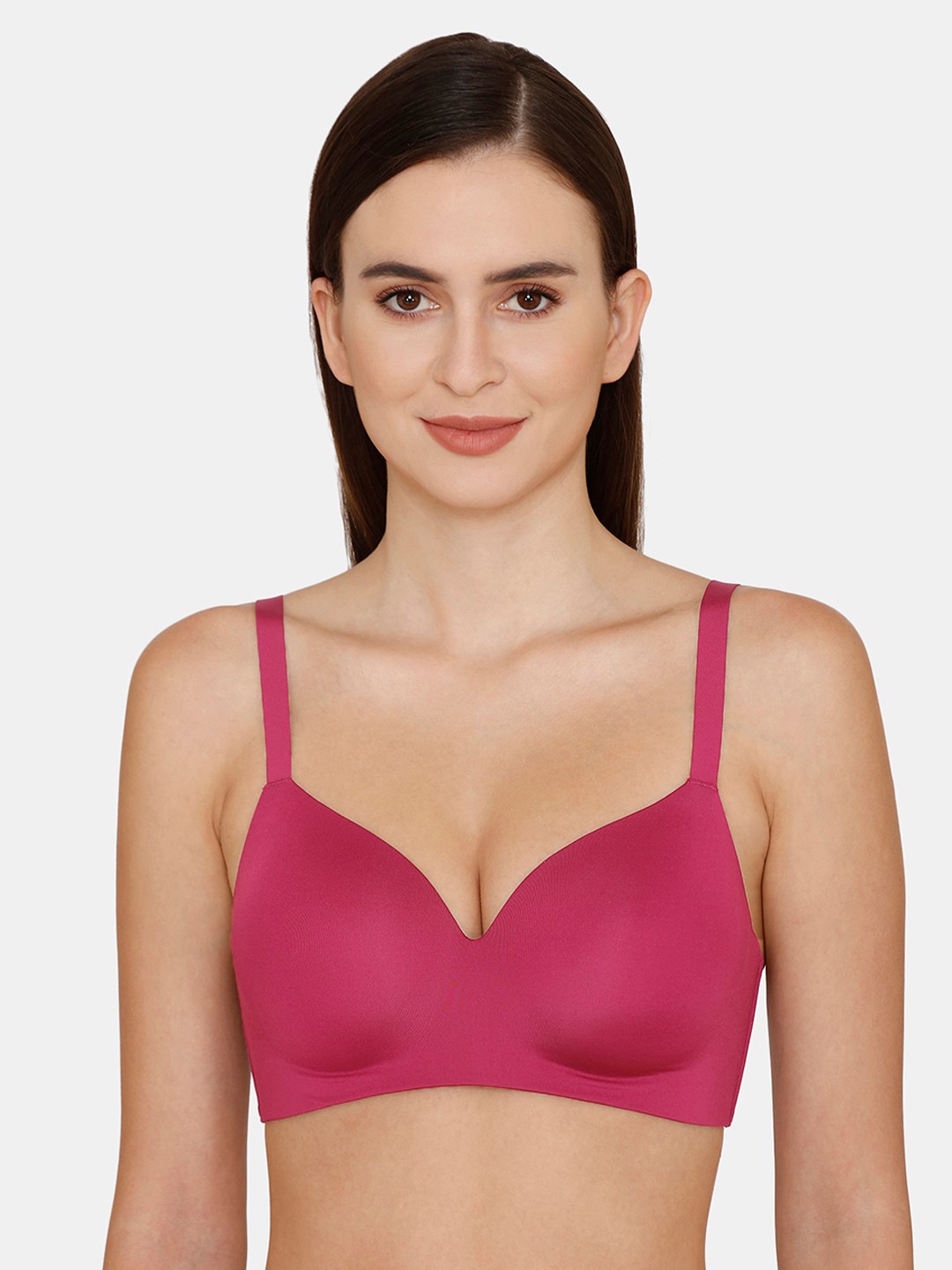 

Zivame Maroon Bra Lightly Padded
