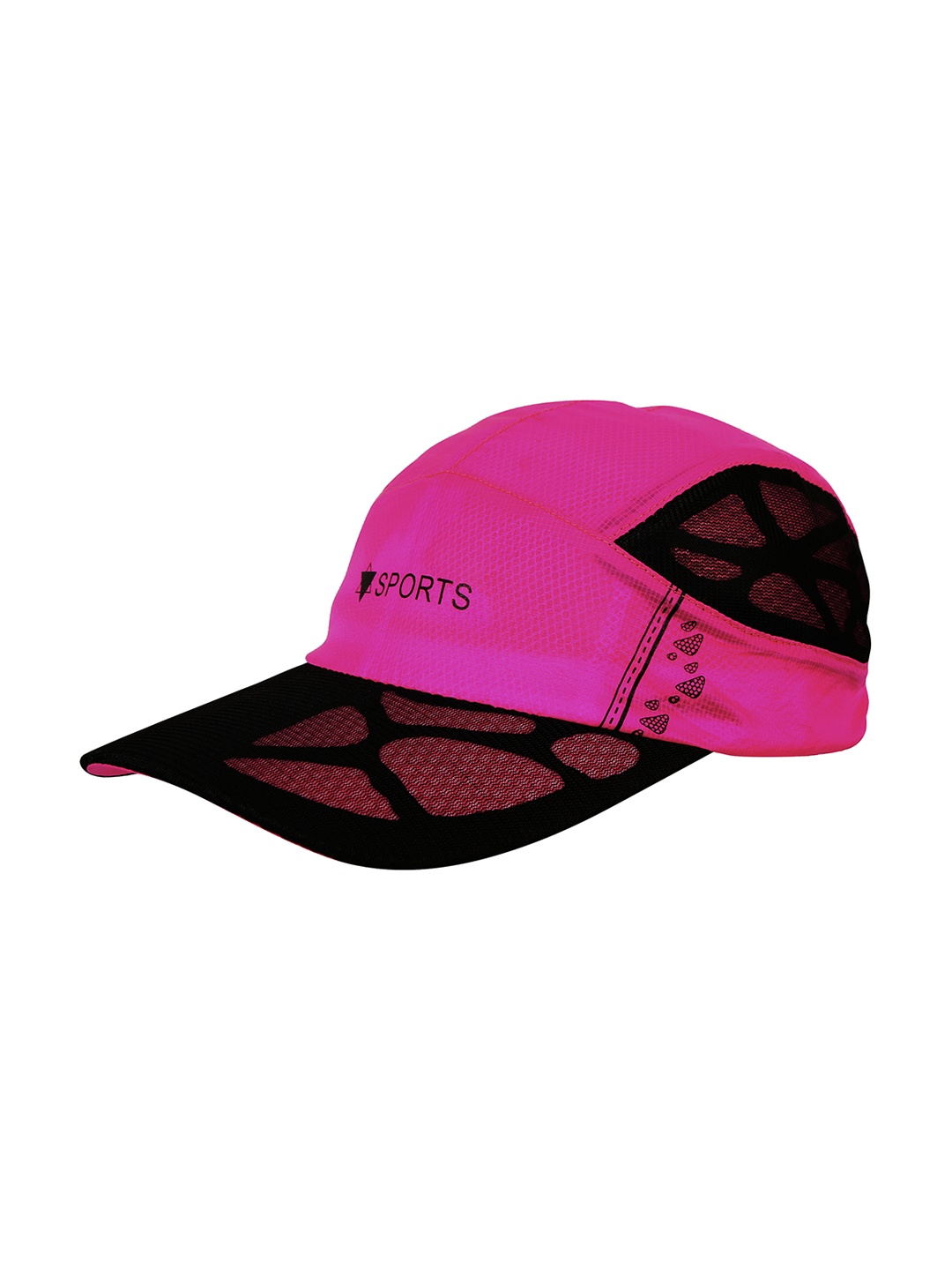 

FabSeasons Unisex Pink & Black Baseball Cap