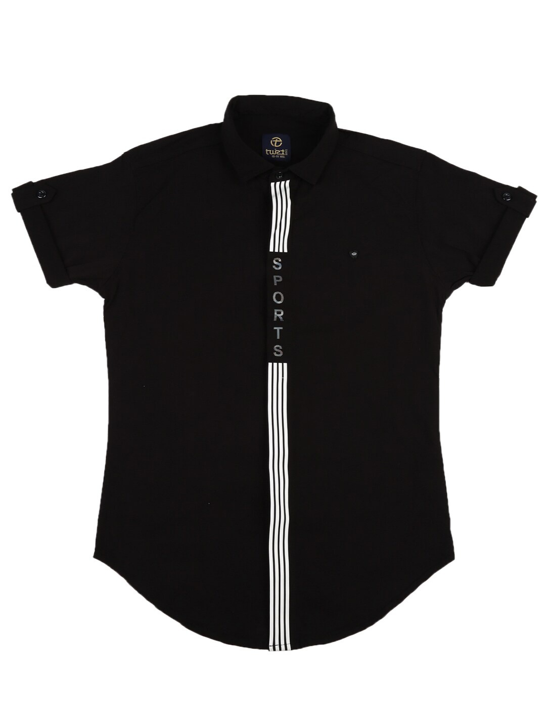 

V-Mart Boys Black Classic Casual Shirt