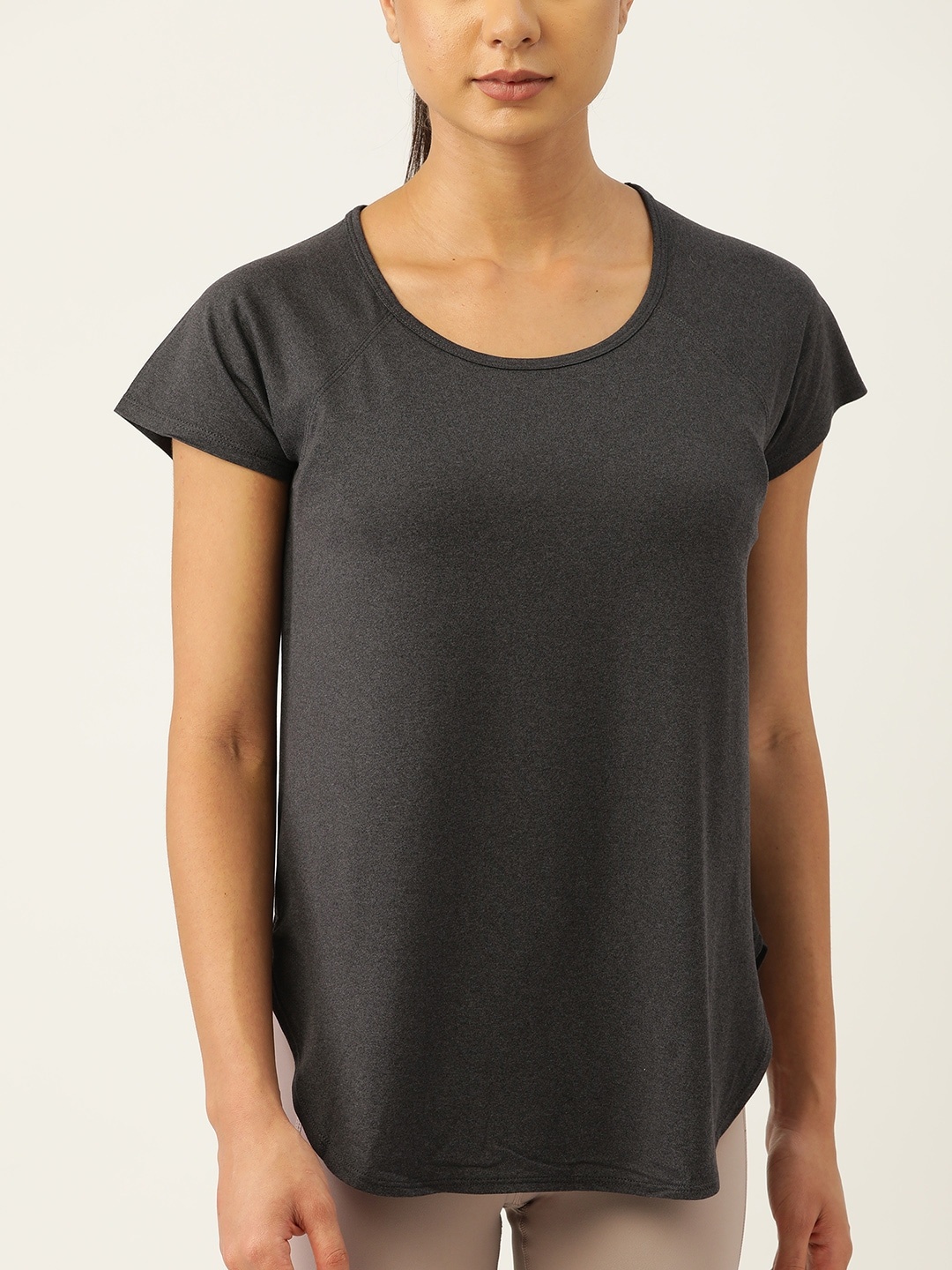 

Macy's Ideology Women Black Rapid-Dry T-shirt