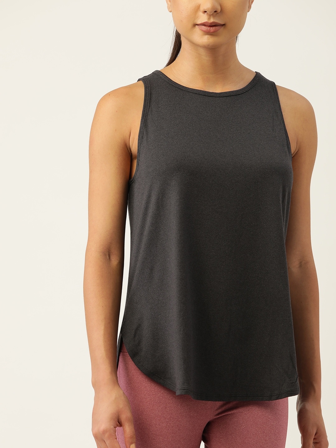 

Macy's Ideology Women Black Rapid-Dry T-shirt
