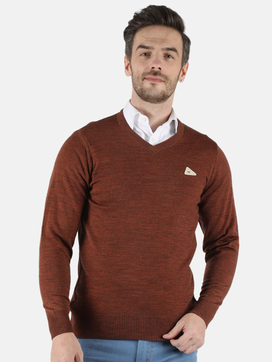 

Monte Carlo Men Brown Pullover