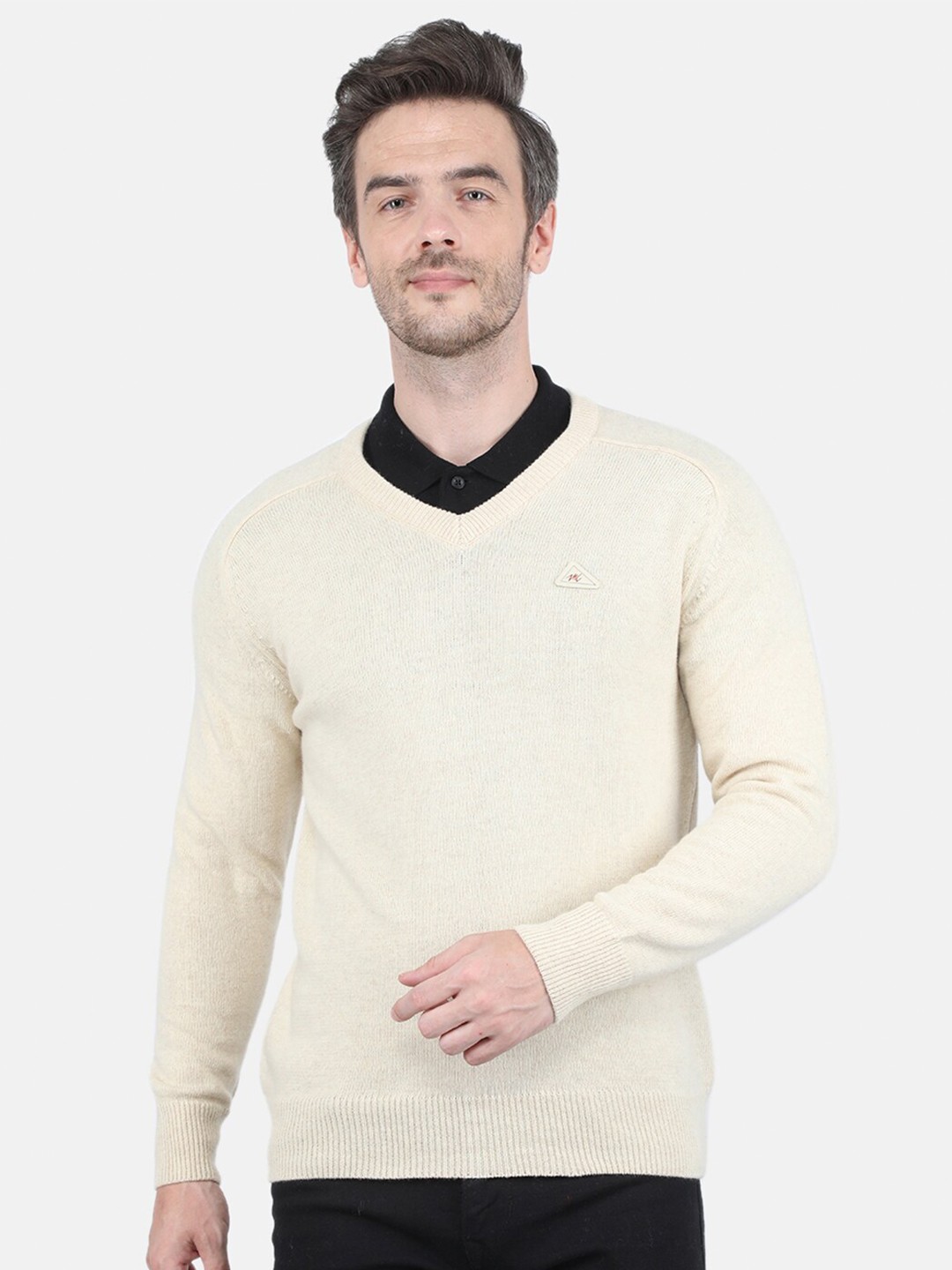 

Monte Carlo Men Off White Pullover