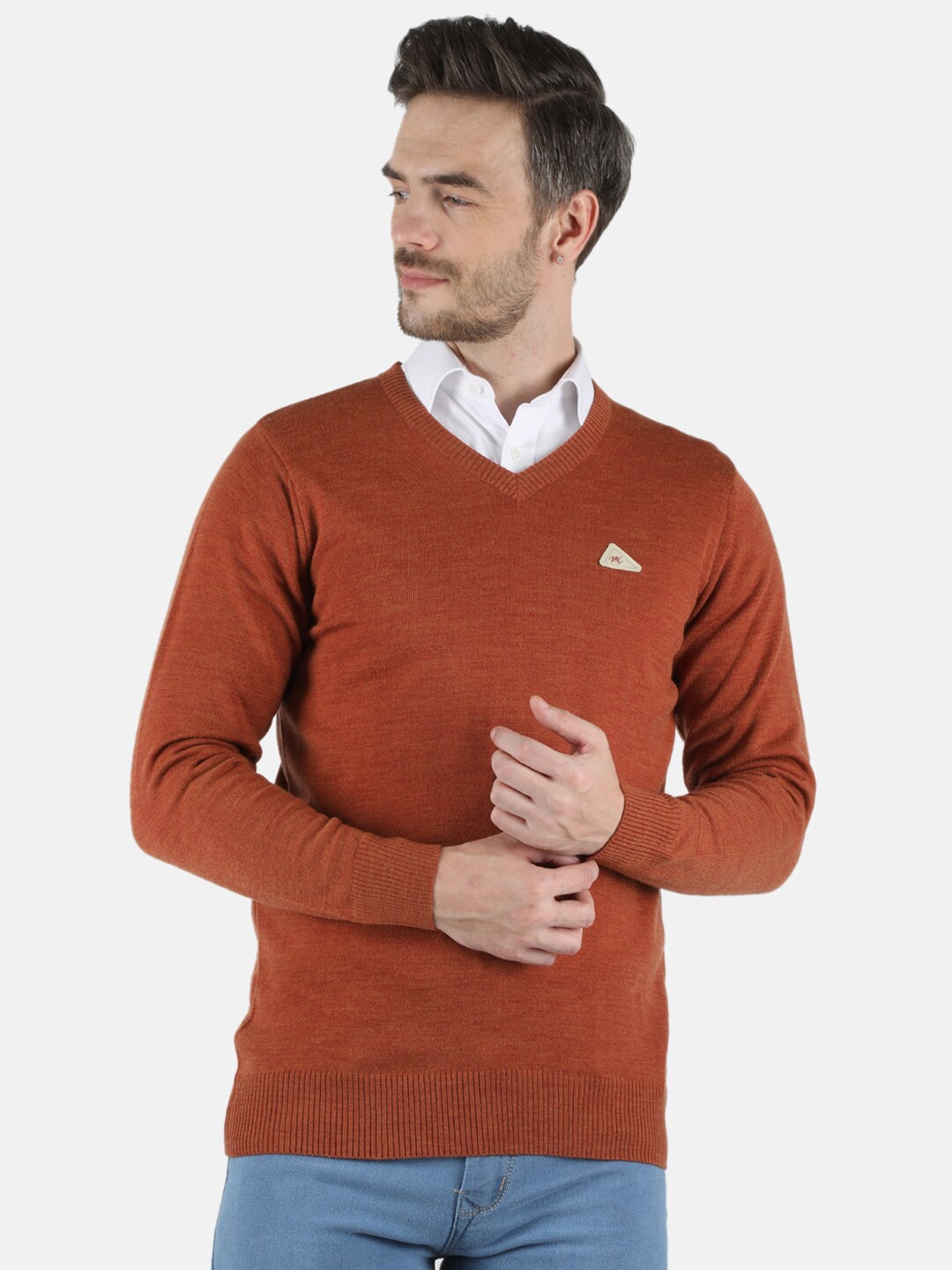 

Monte Carlo Men Rust Pullover