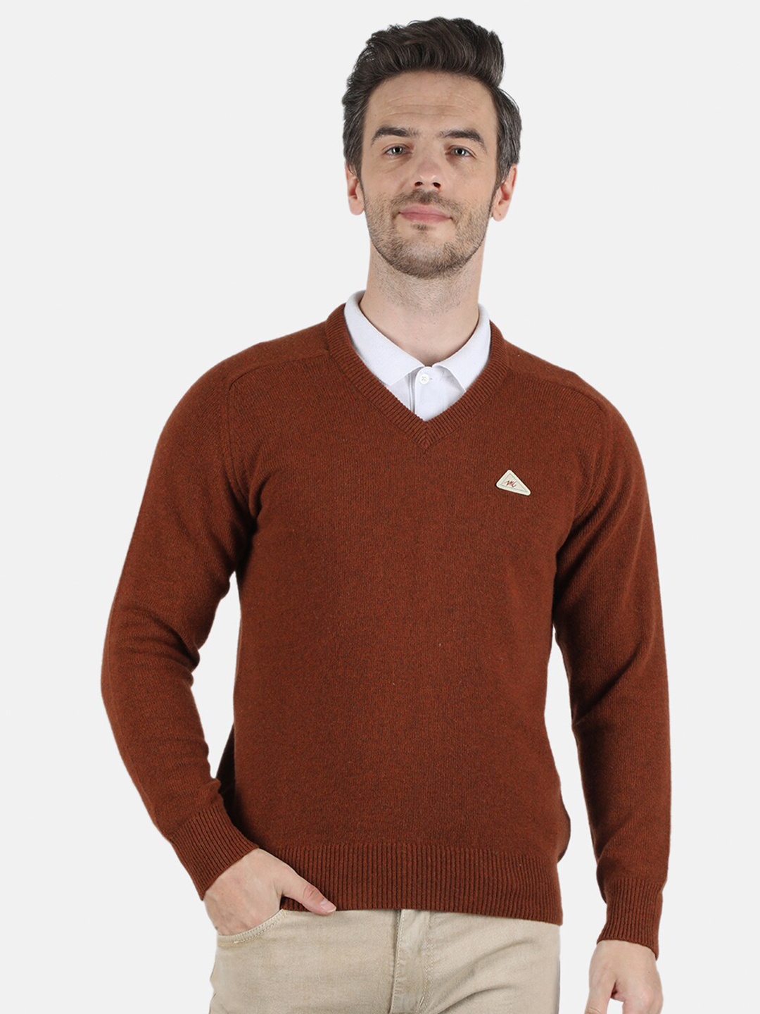 

Monte Carlo Men Brown Pullover