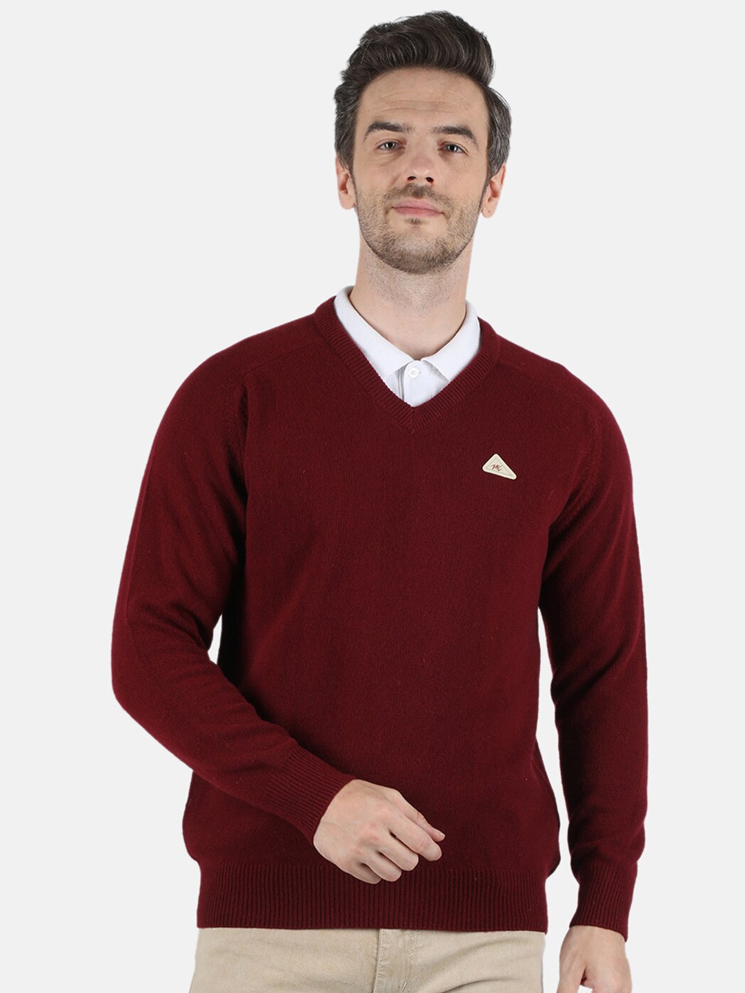 

Monte Carlo Men Maroon Pullover
