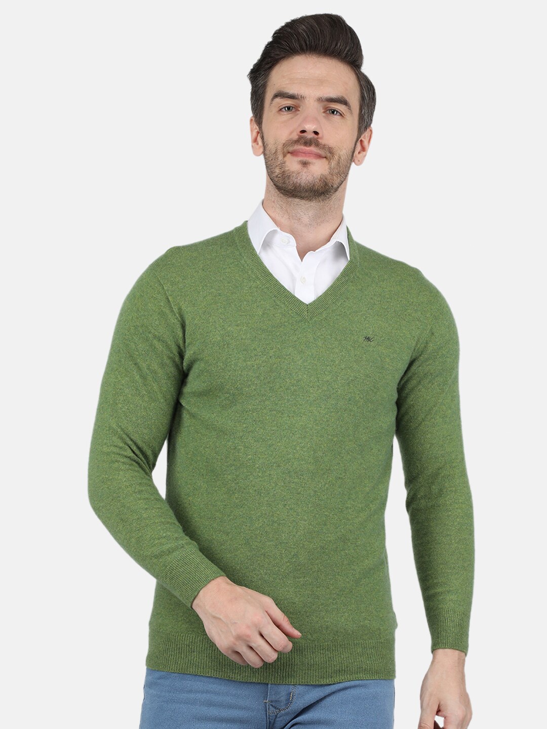 

Monte Carlo Men Green Pullover