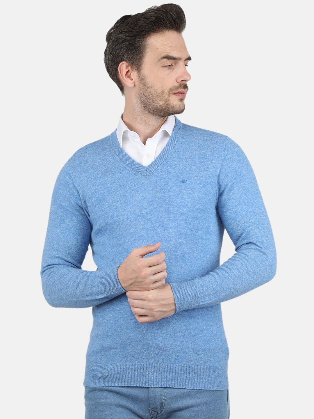 

Monte Carlo Men Blue Pullover