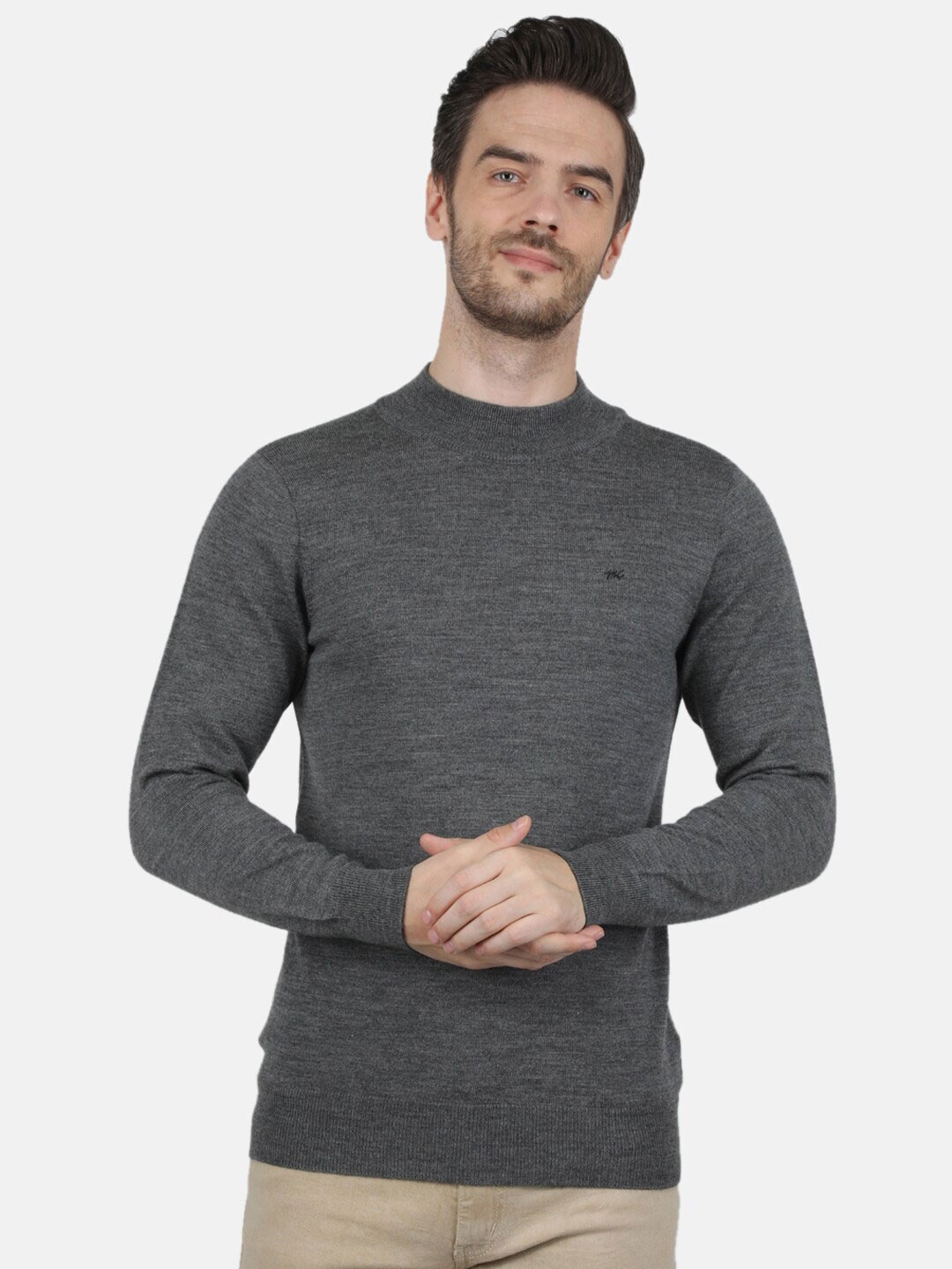 

Monte Carlo Men Grey Pullover