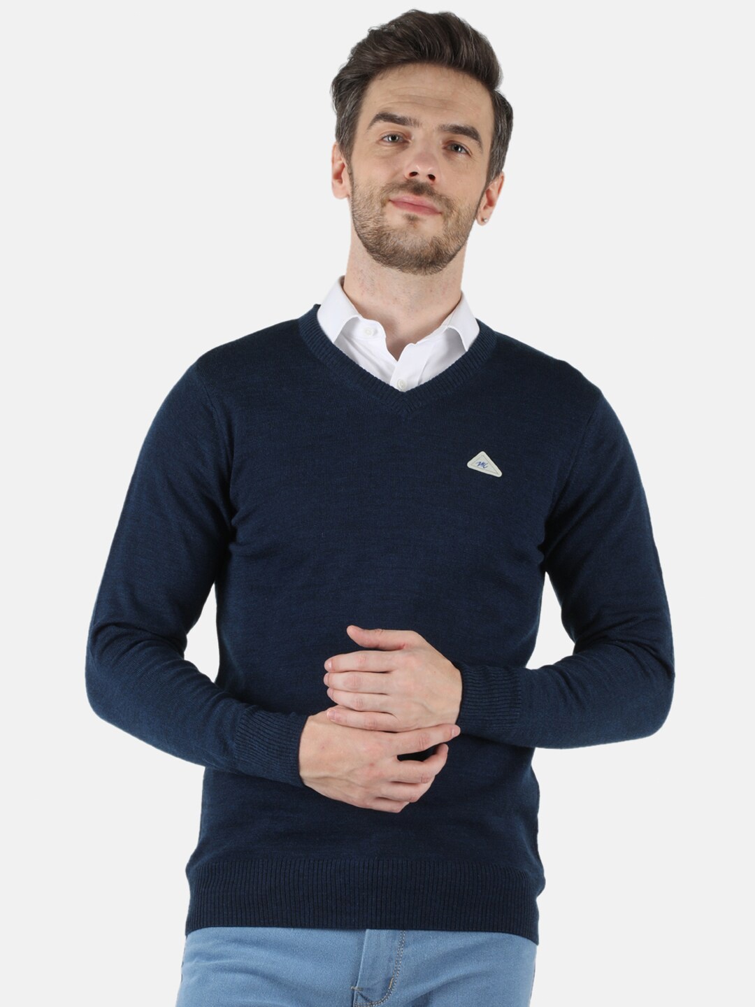 

Monte Carlo Men Navy Blue Pullover
