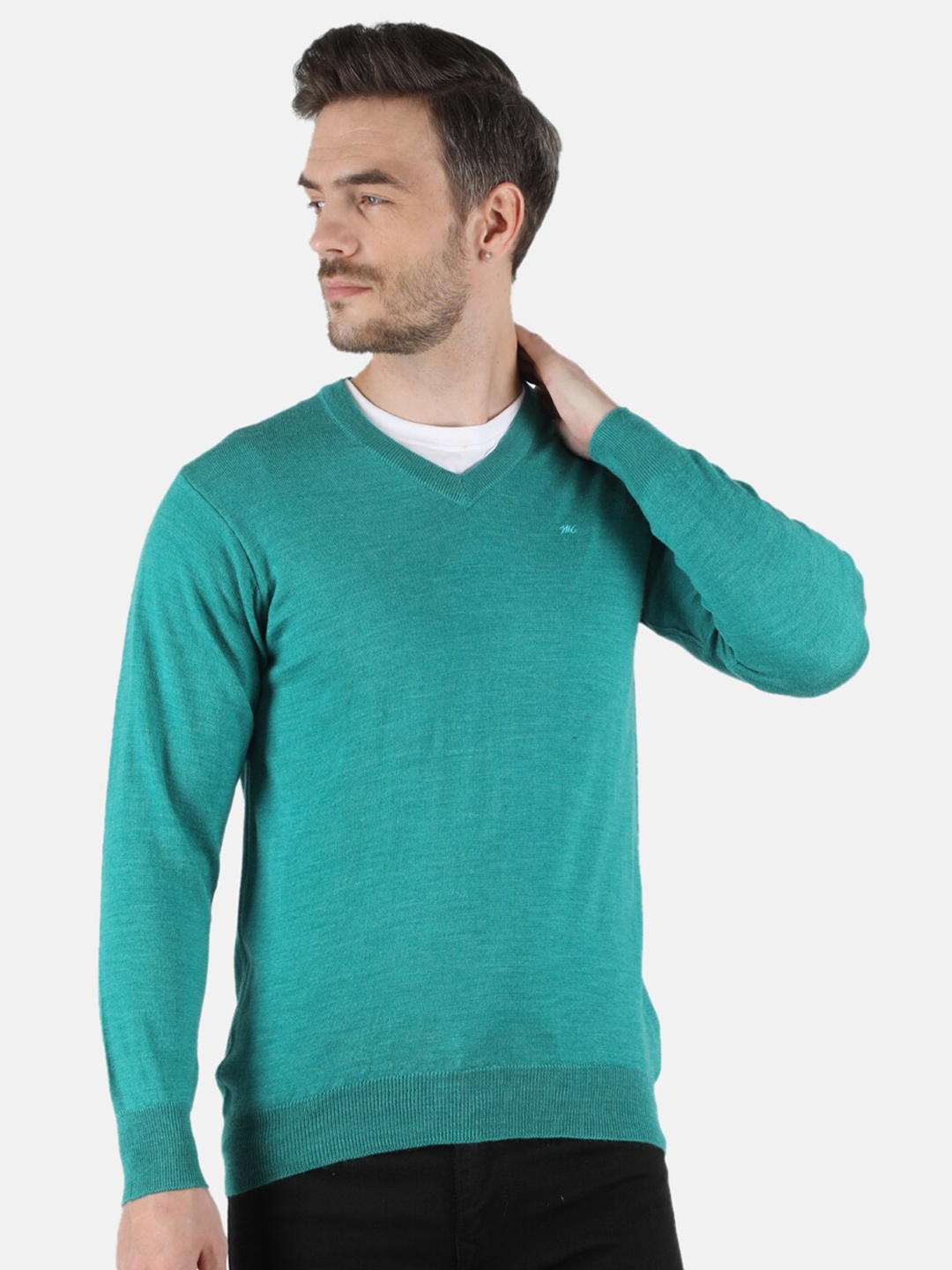 

Monte Carlo Men Green Pullover