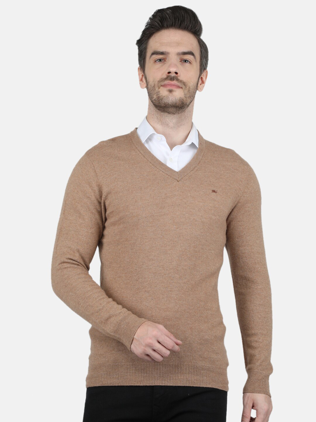 

Monte Carlo Men Beige Pullover