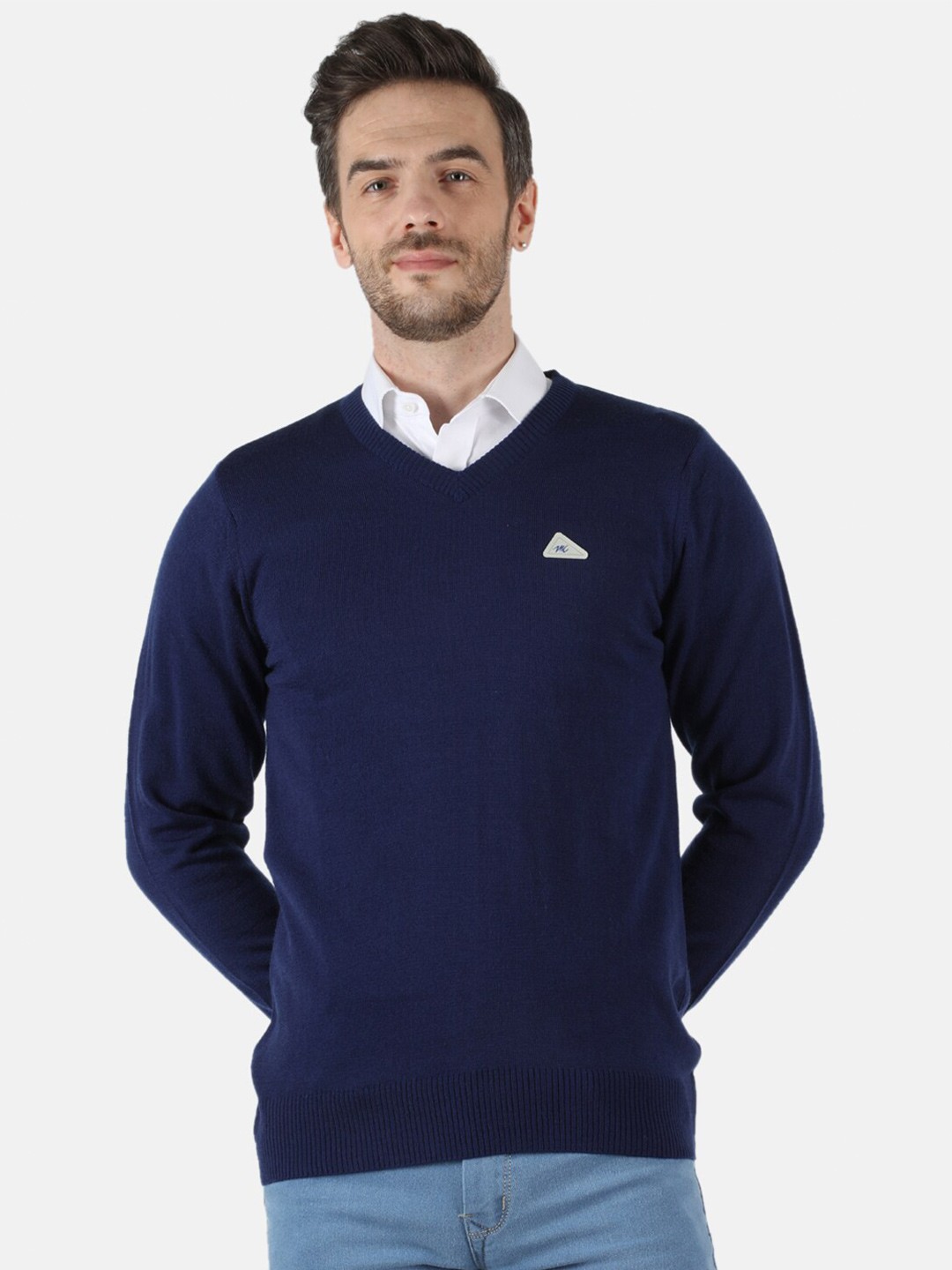 

Monte Carlo Men Blue Pullover