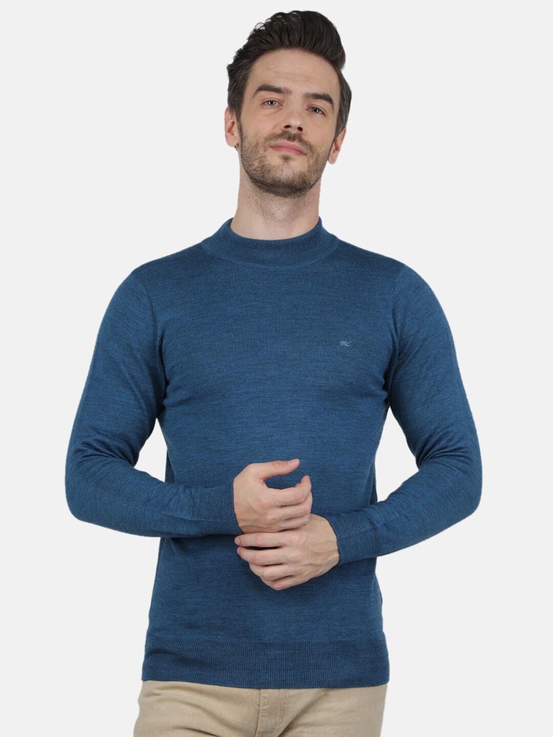 

Monte Carlo Men Blue Pullover
