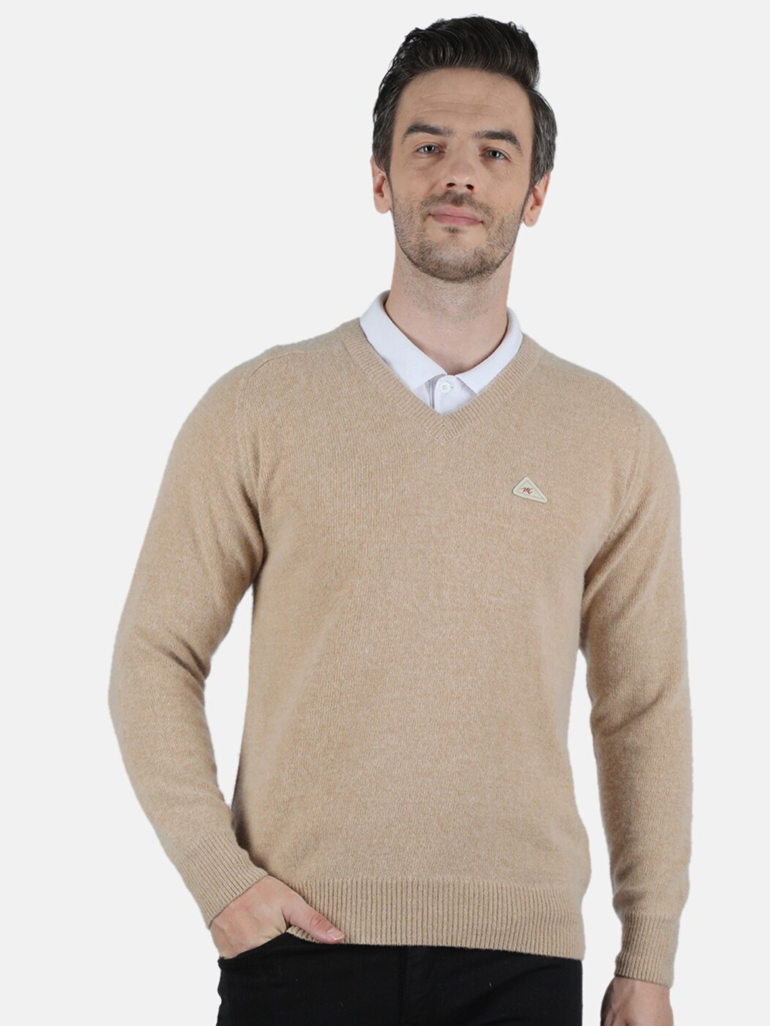 

Monte Carlo Men Beige Pullover
