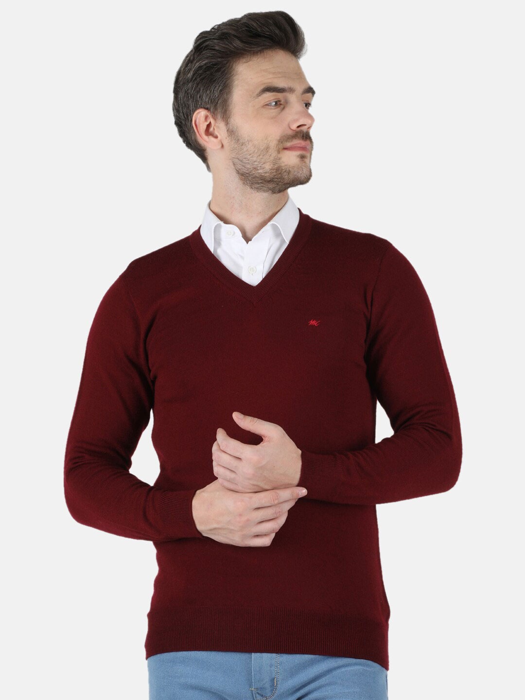 

Monte Carlo Men Maroon Pullover