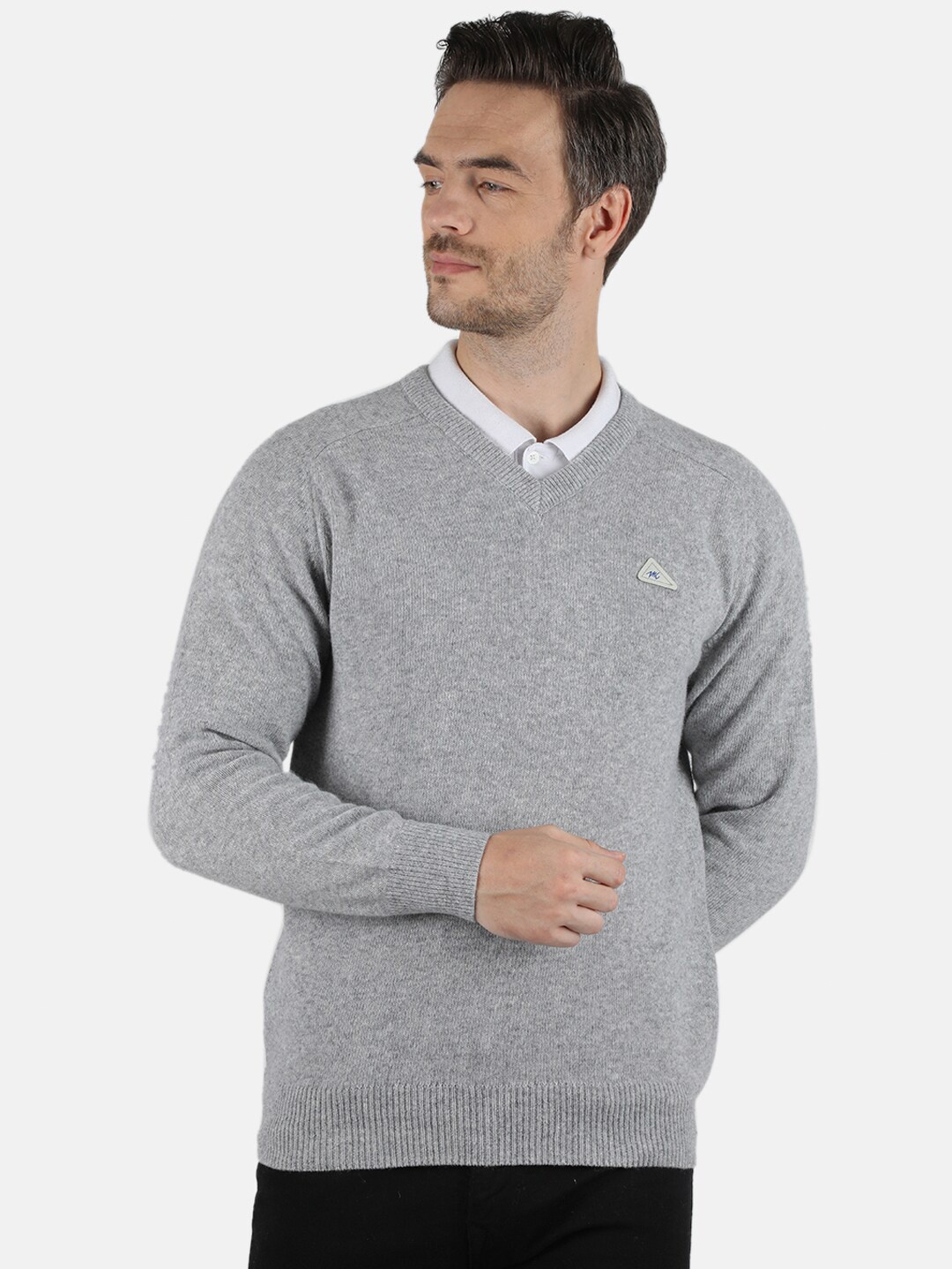 

Monte Carlo Men Grey Pullover