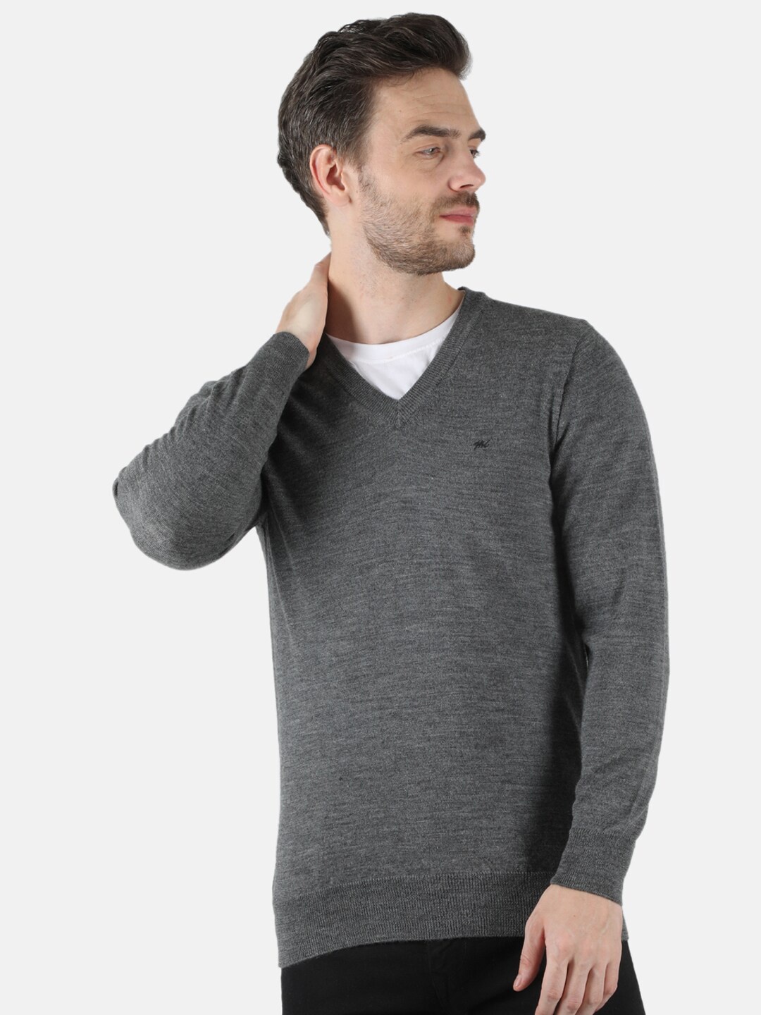 

Monte Carlo Men Grey Pullover