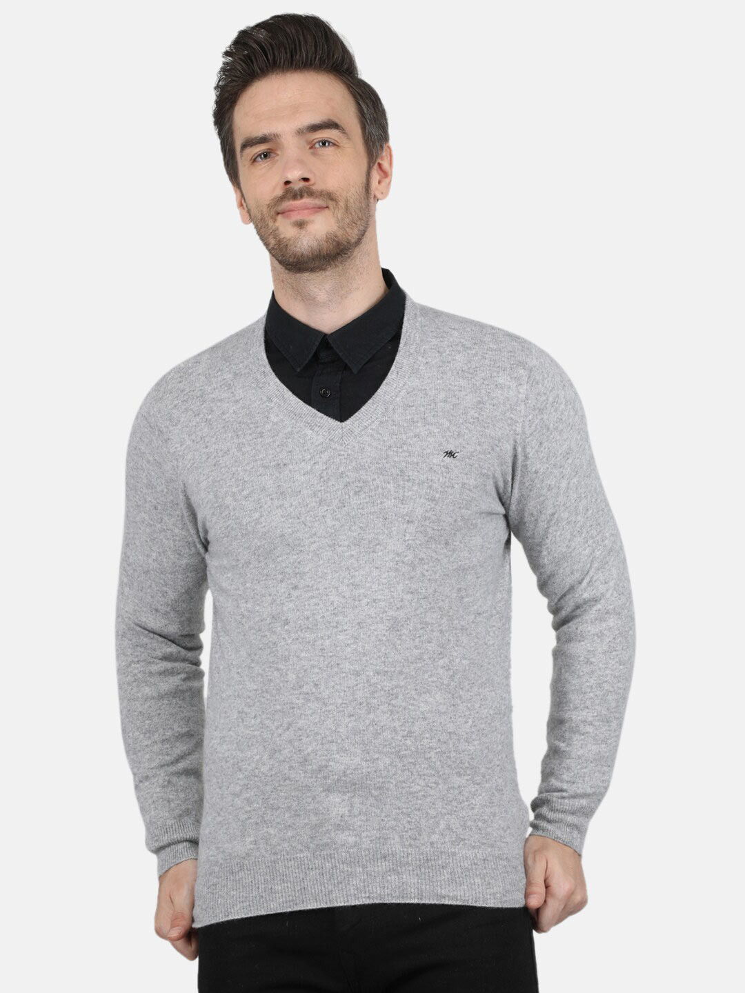 

Monte Carlo Men Grey Pullover