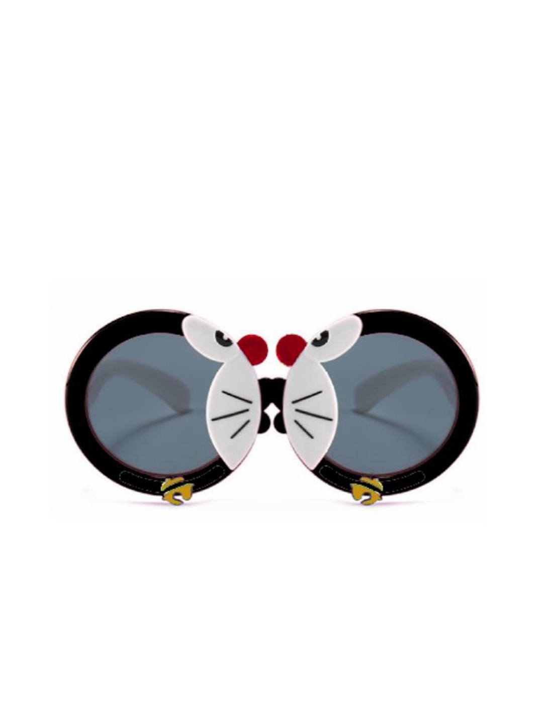 

Butterthief Unisex Kids Black Lens & Black Square Sunglasses with UV Protected Lens
