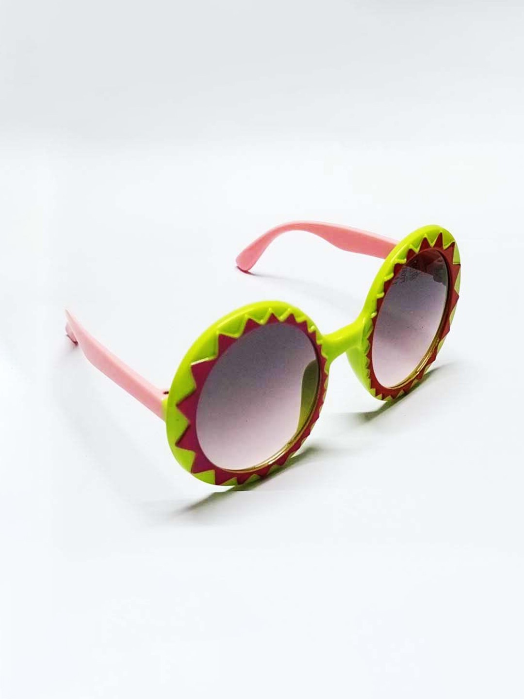 

Butterthief Kids Green & Black Round Sunglasses with UV Protected Lens