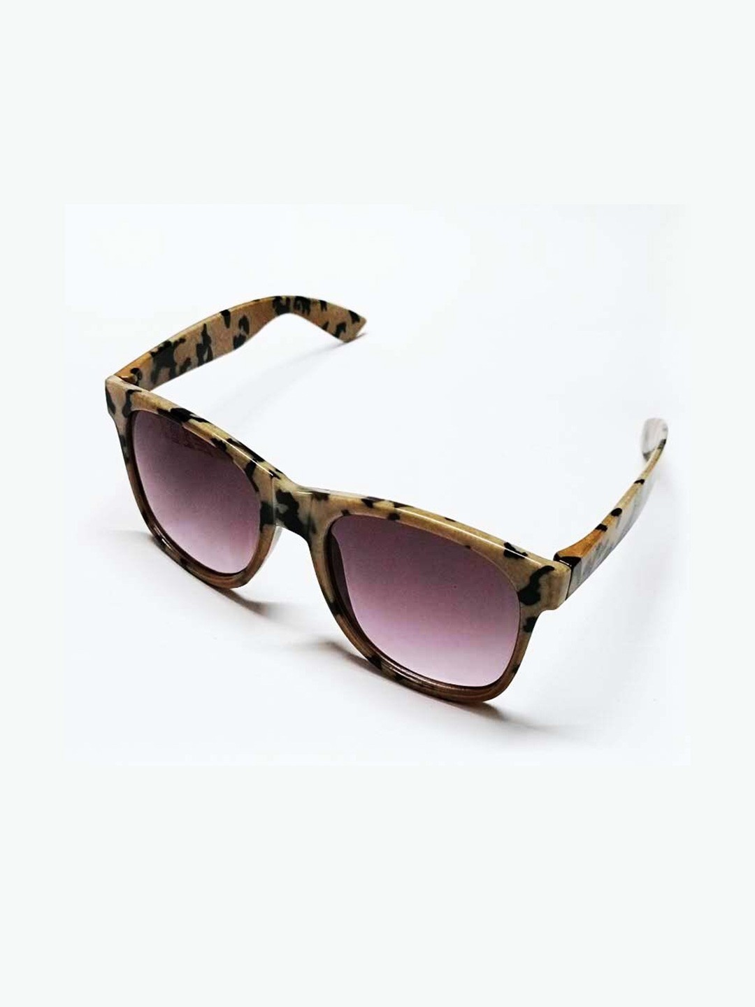 

Butterthief Unisex Kids Black Lens & Brown Square Sunglasses with UV Protected Lens