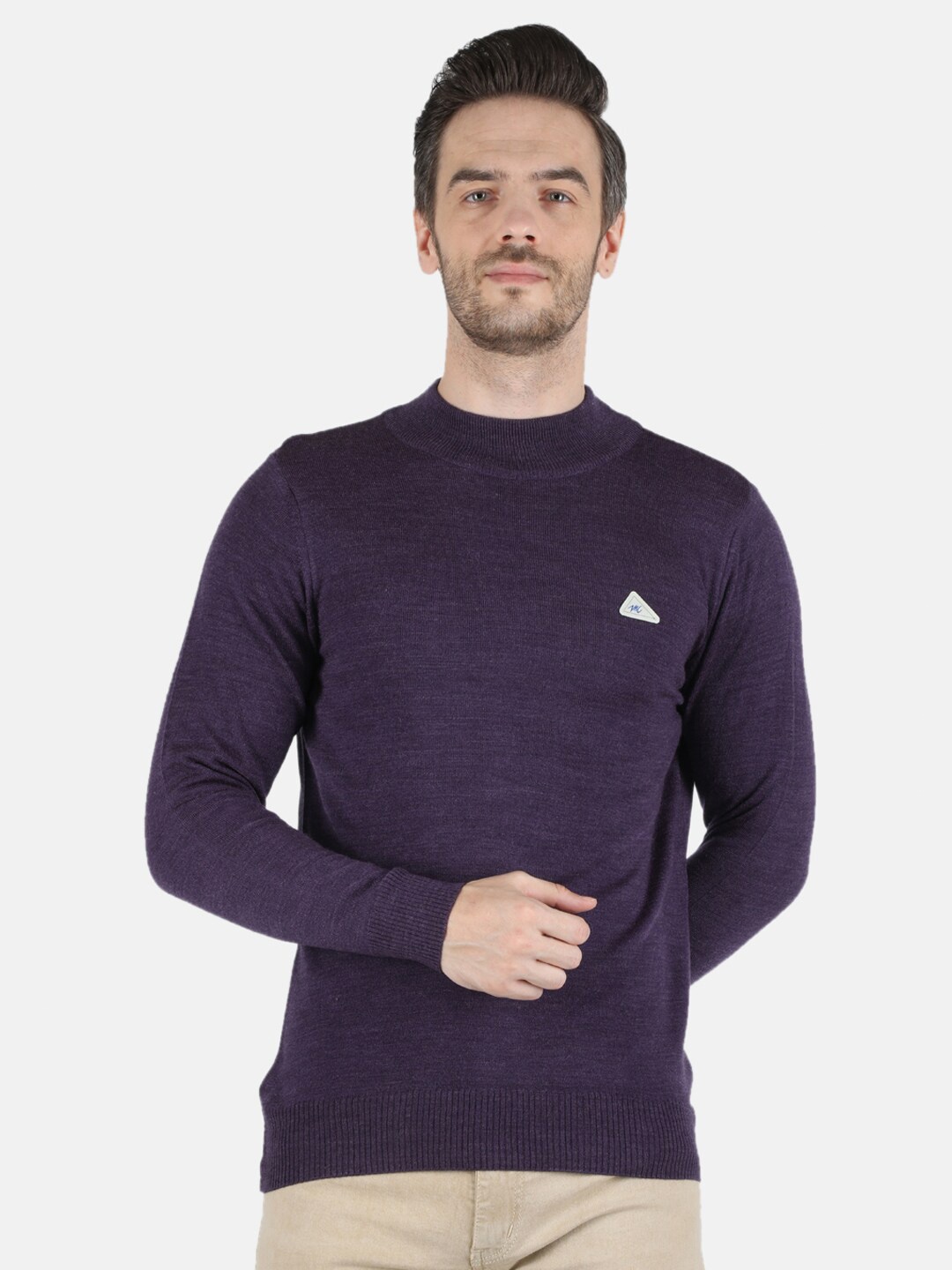 

Monte Carlo Men Purple Pullover