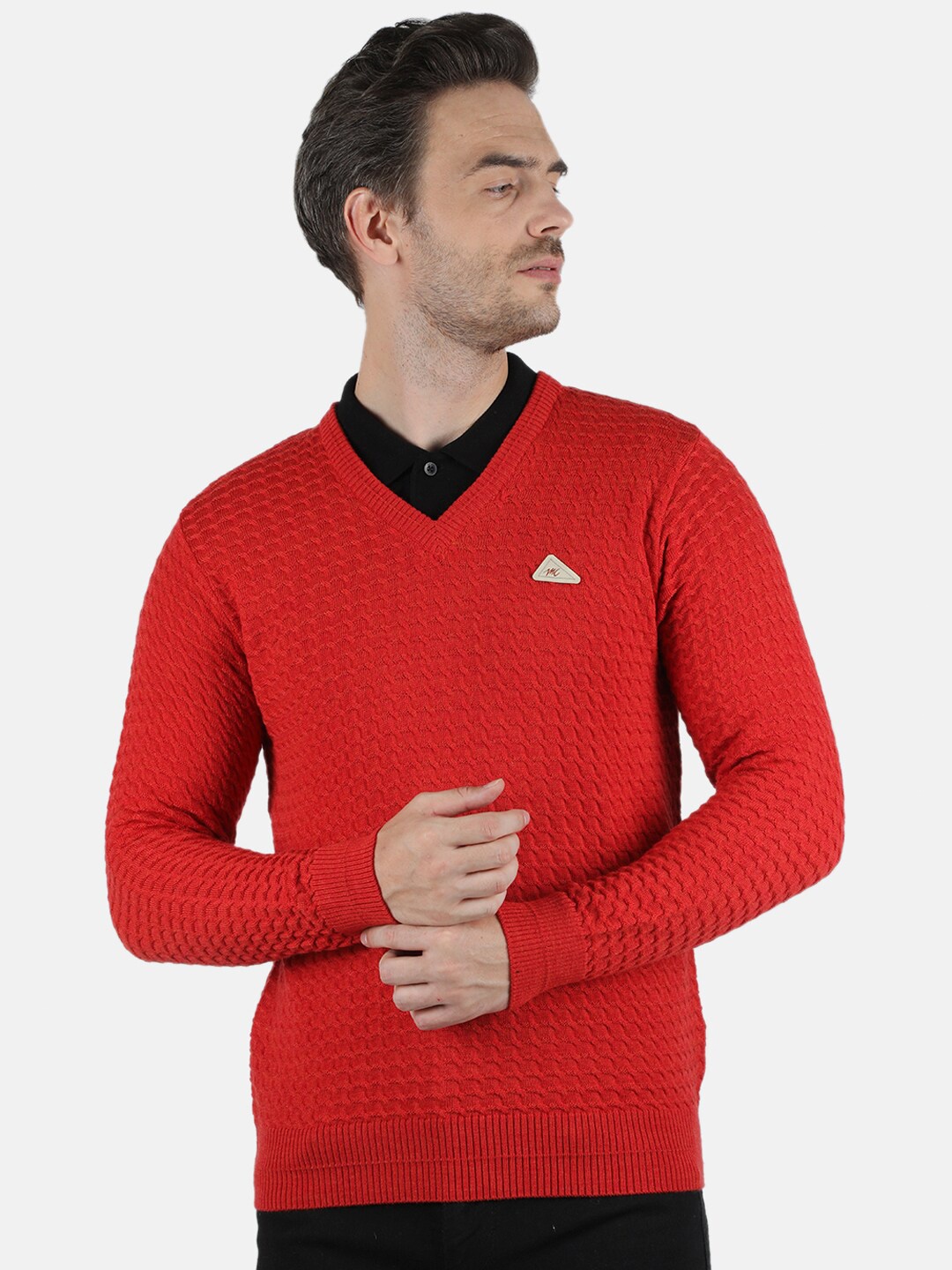 

Monte Carlo Men Red Pullover