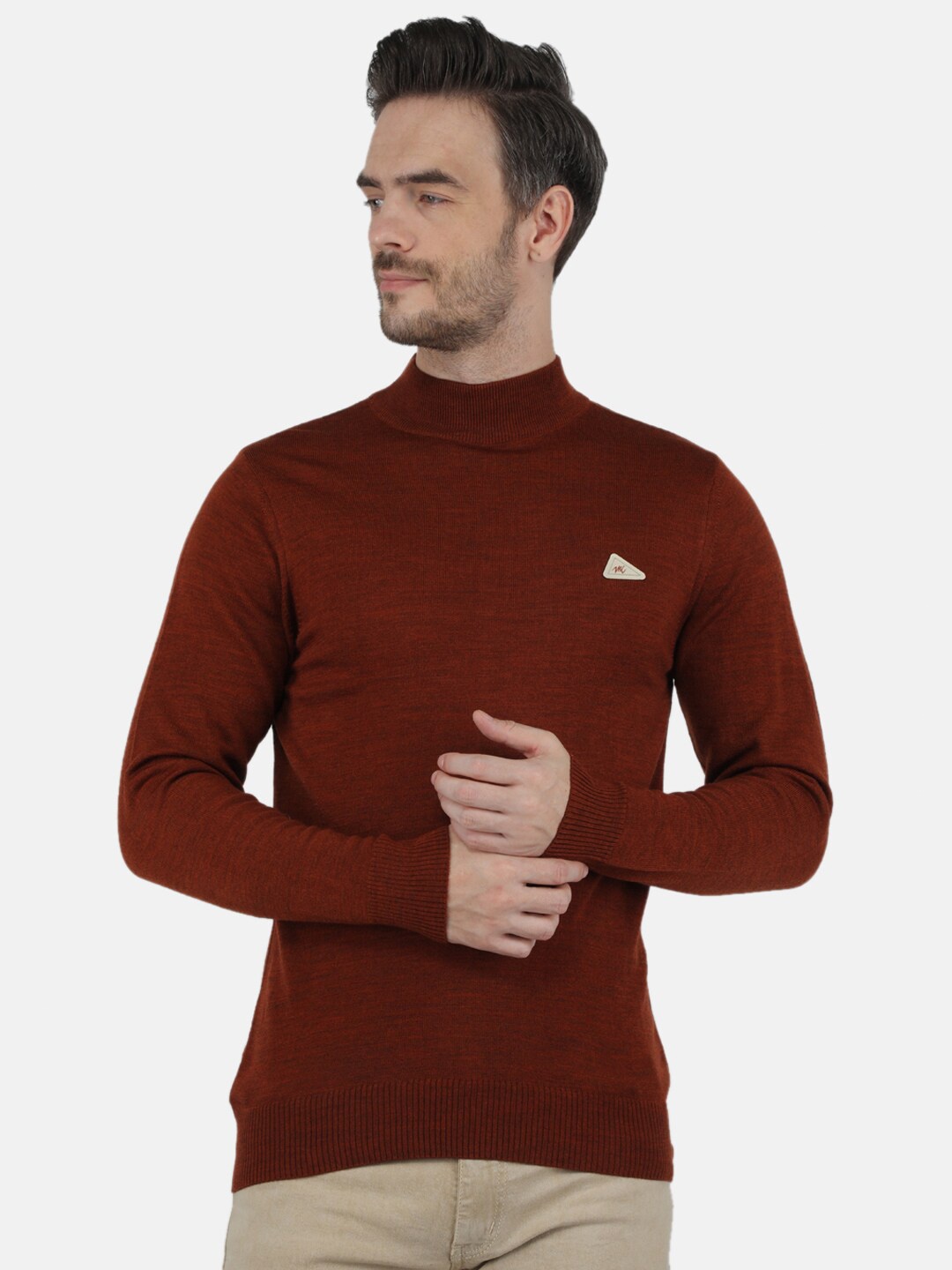 

Monte Carlo Men Brown Pullover