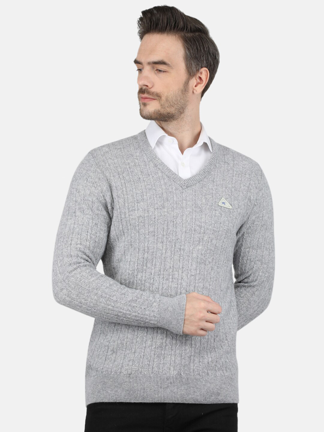 

Monte Carlo Men Grey Pullover