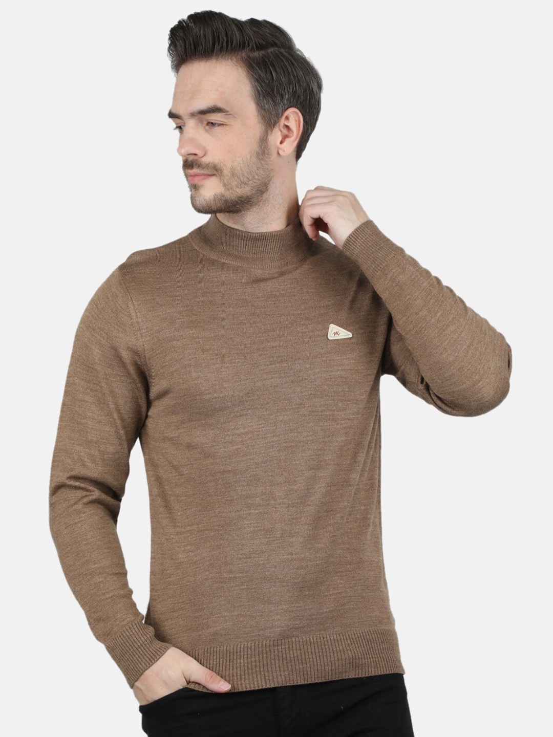 

Monte Carlo Men Khaki Pullover
