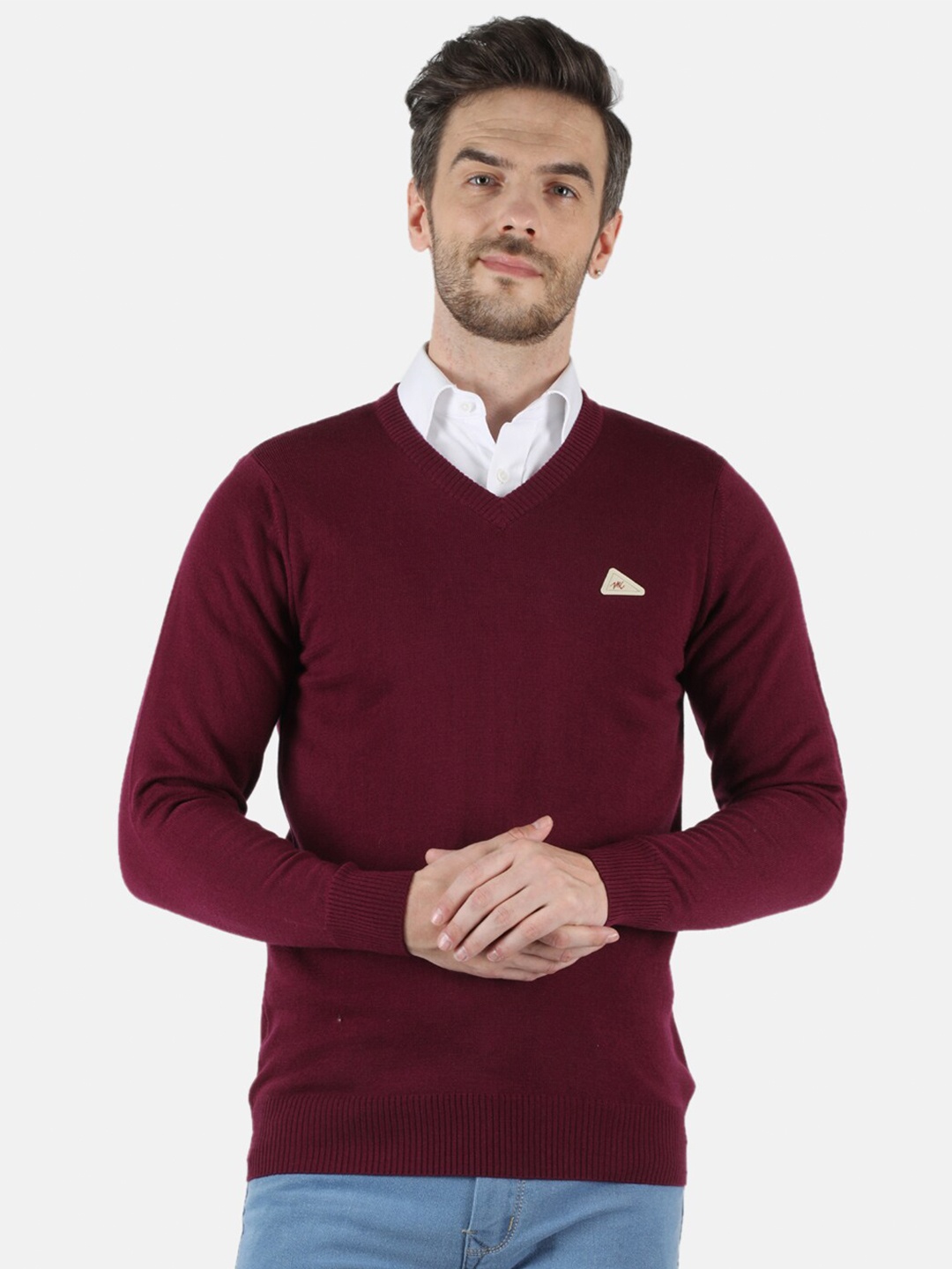 

Monte Carlo Men Purple Pullover