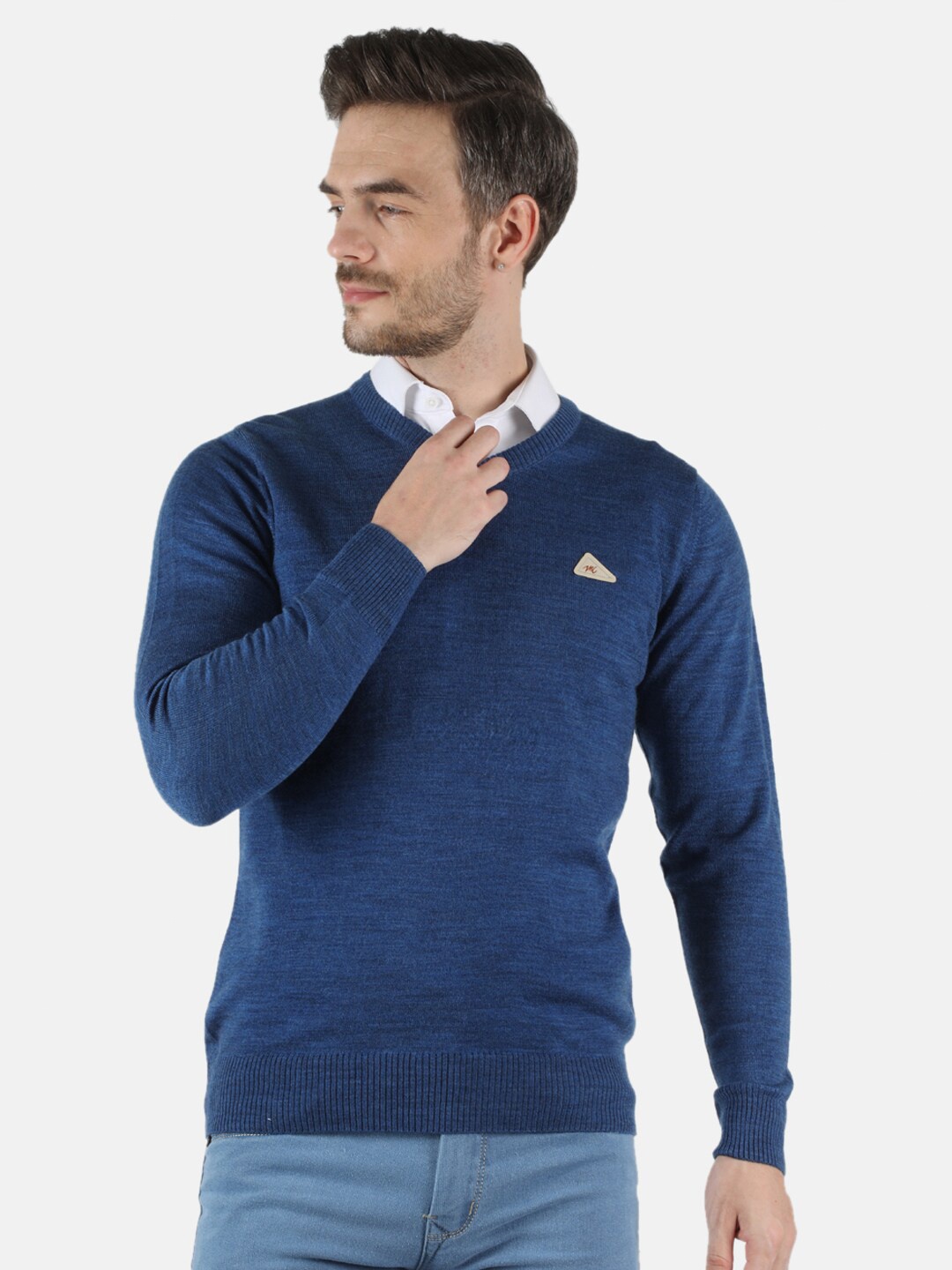 

Monte Carlo Men Blue Pullover