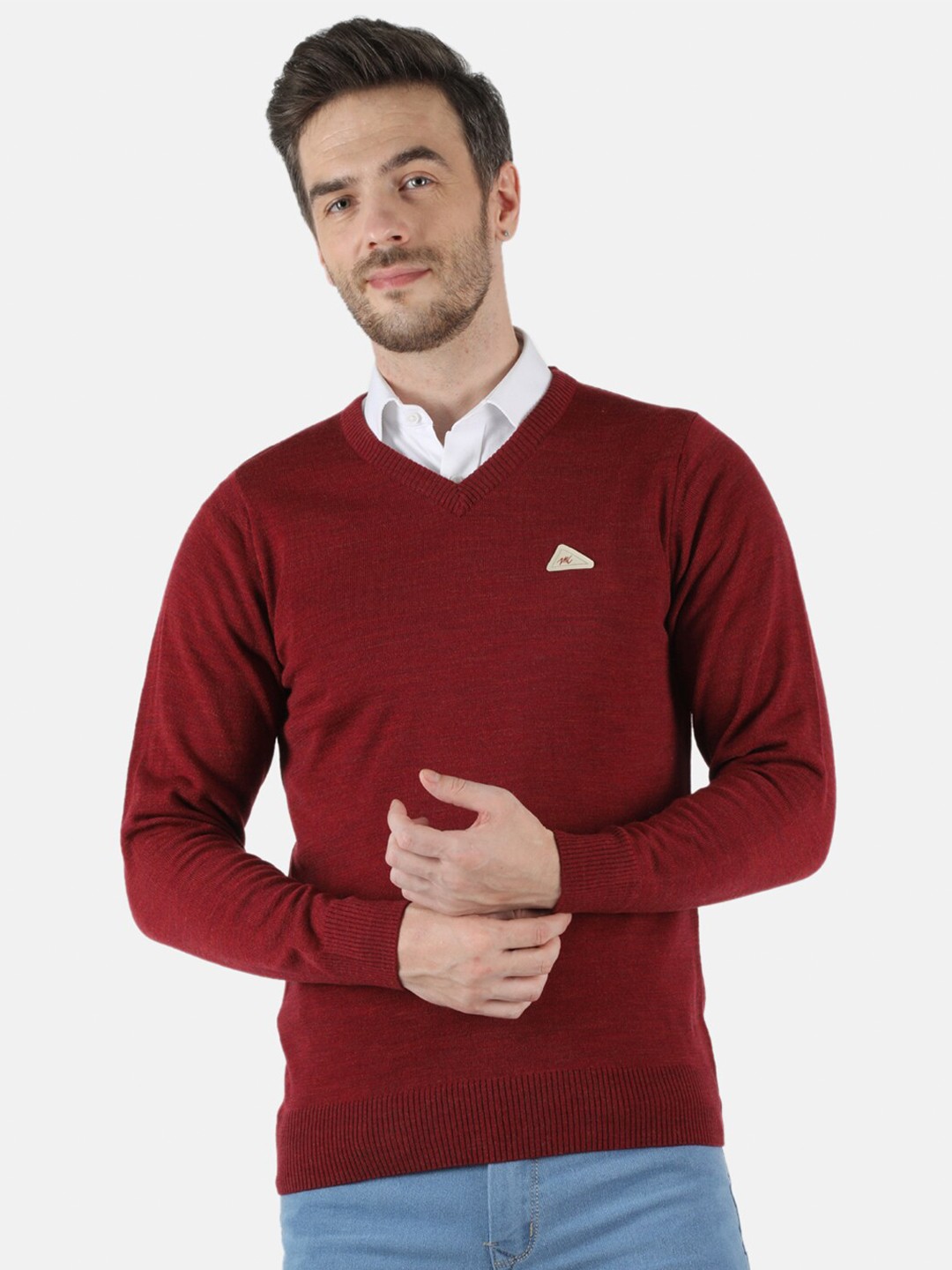 

Monte Carlo Men Maroon Pullover
