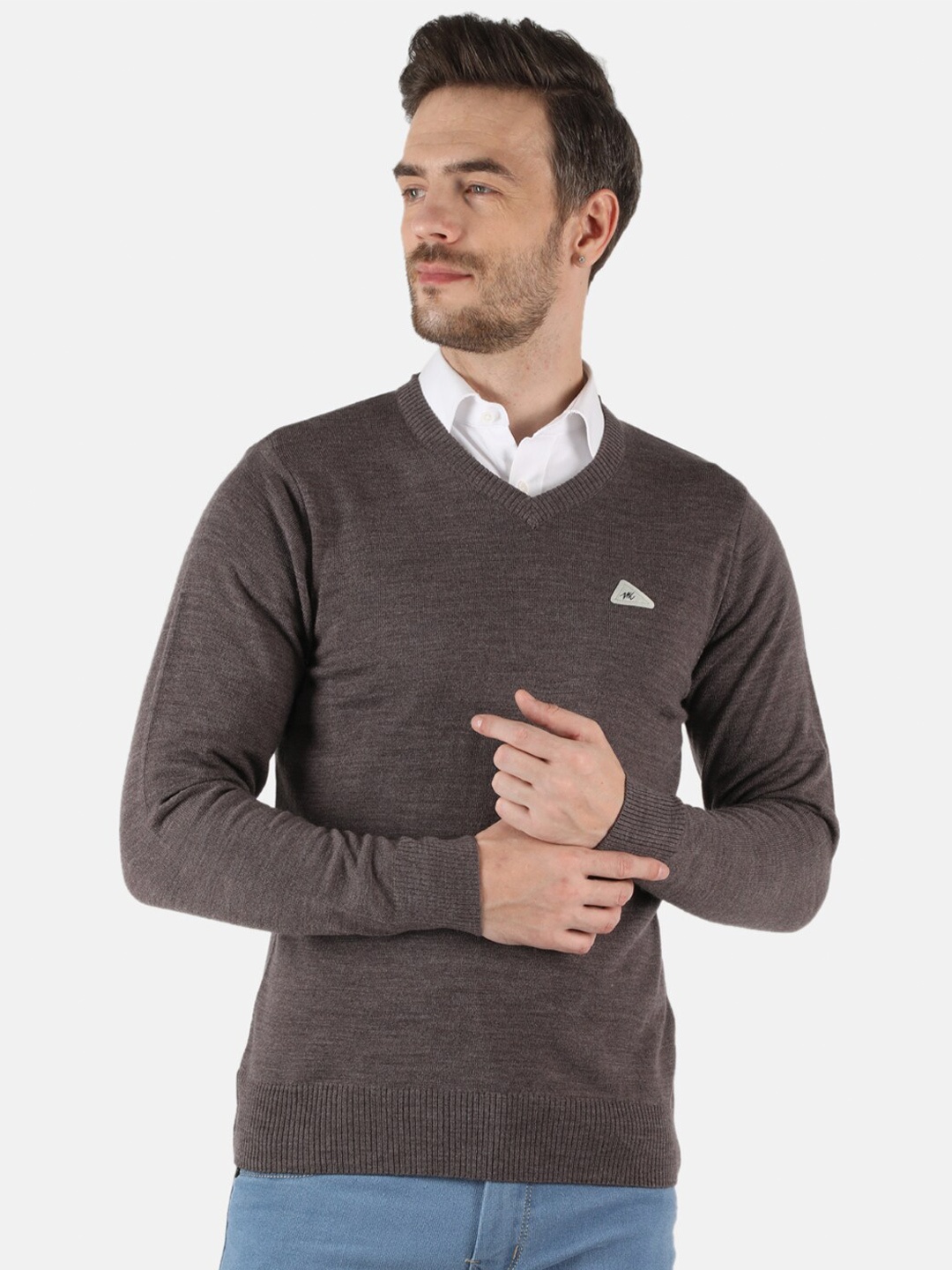 

Monte Carlo Men Grey Pullover