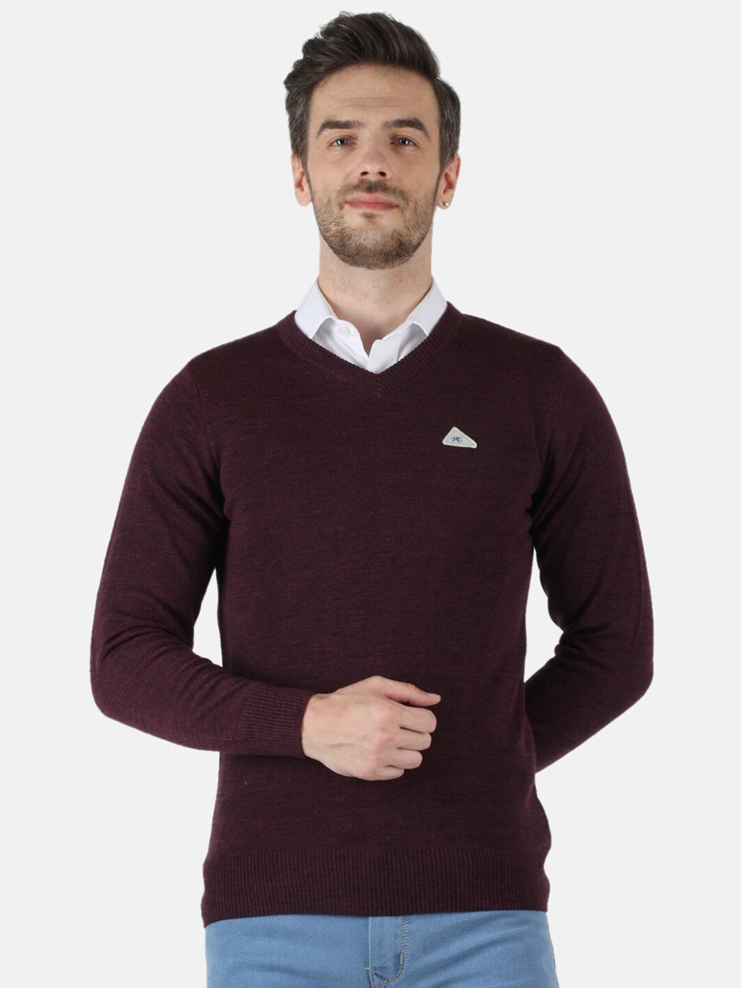 

Monte Carlo Men Maroon Pullover