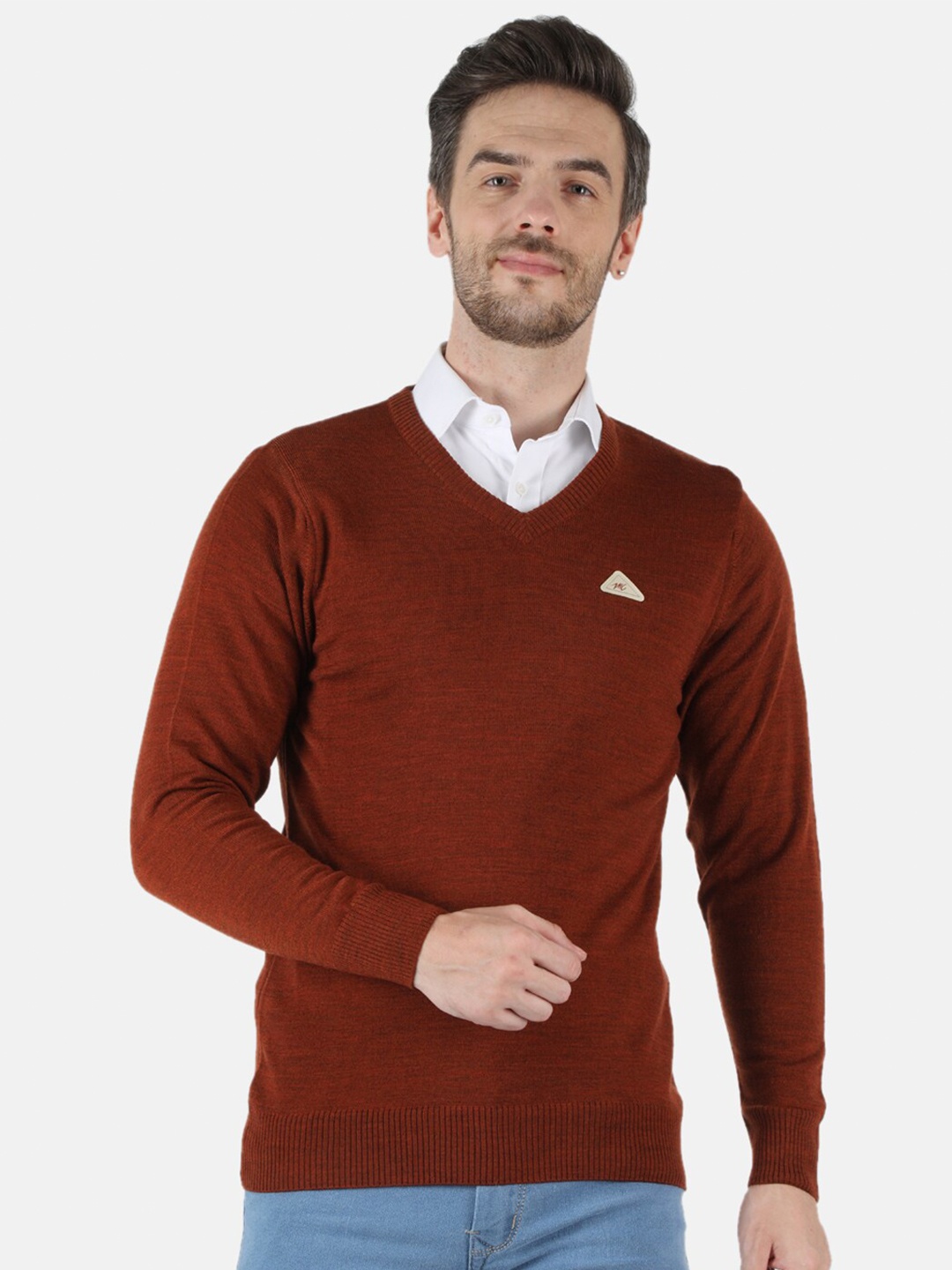 

Monte Carlo Men Brown Pullover
