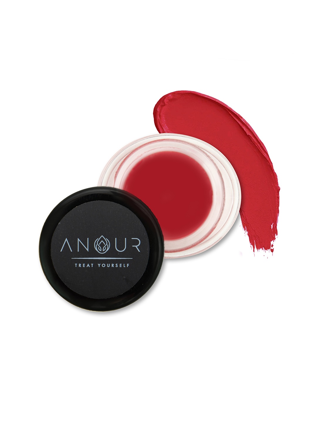 

ANOUR Cherry Bomb Lip & Cheek Tint with Shea & Cocoa Butter - 15g, Red