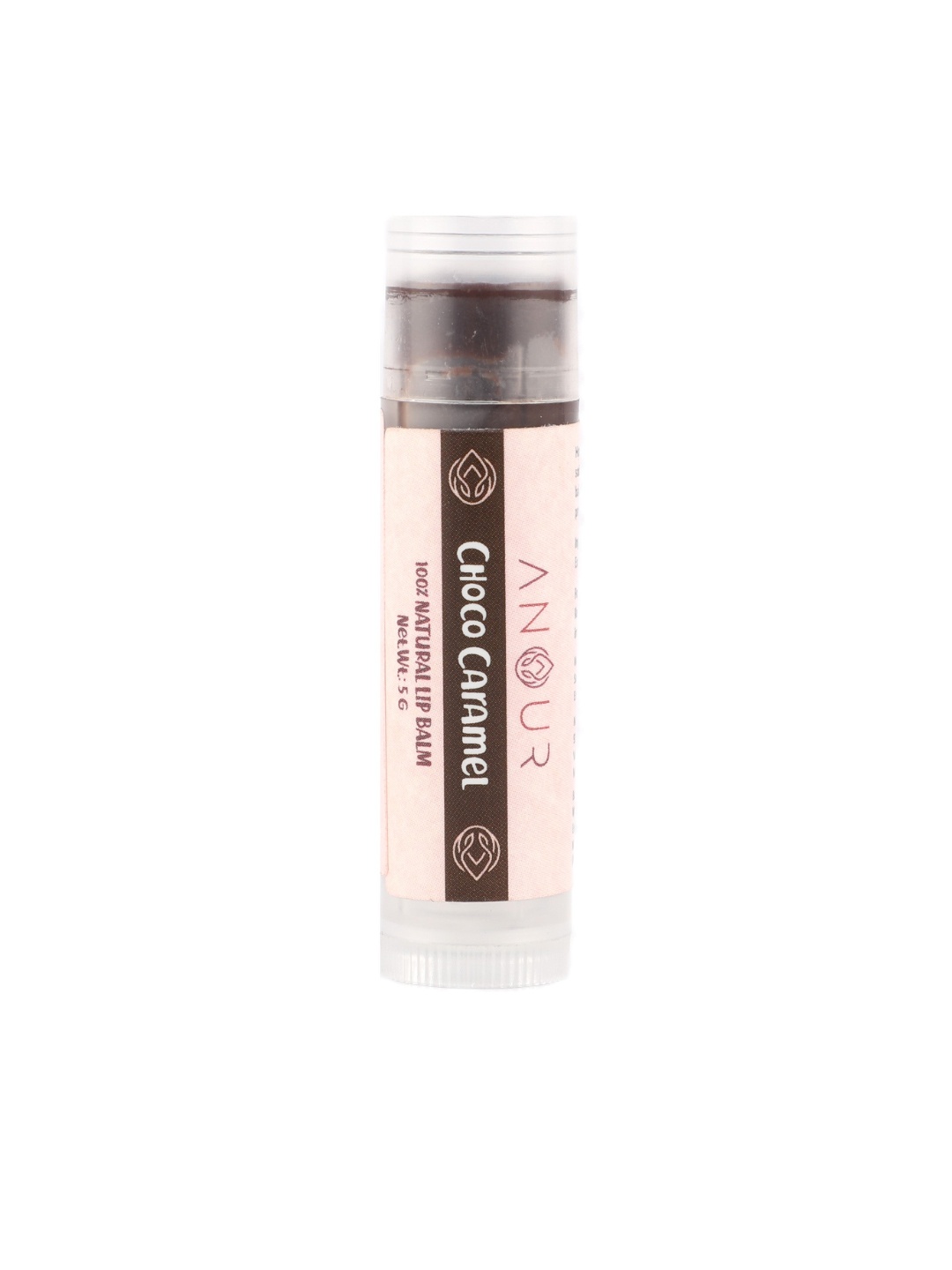 

ANOUR Choco Caramel Lip Balm with Shea & Cocoa Butter for Chapped & Dry Lips - 5g, Brown