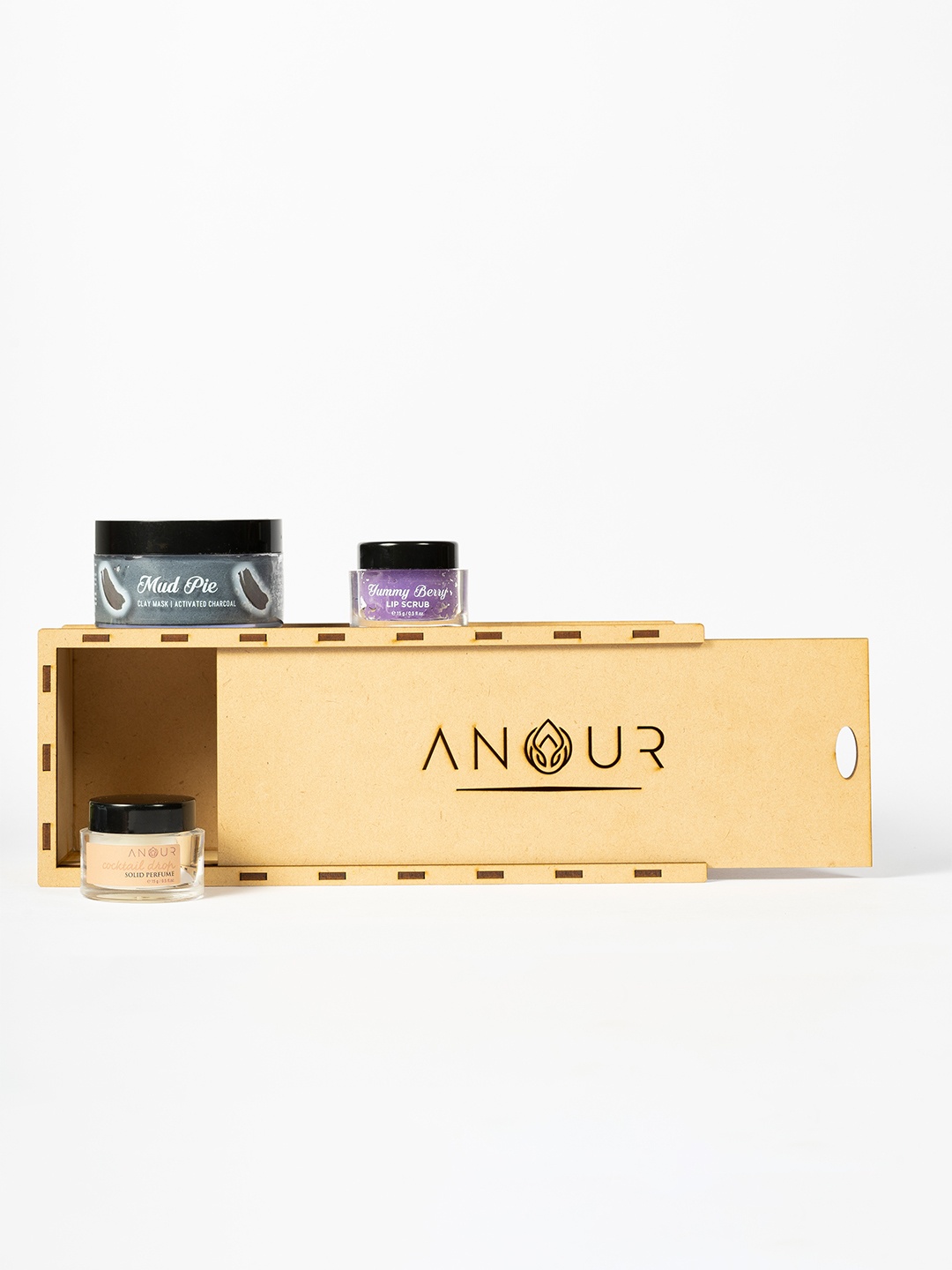 

ANOUR Adults White Bath & Body Gift Set