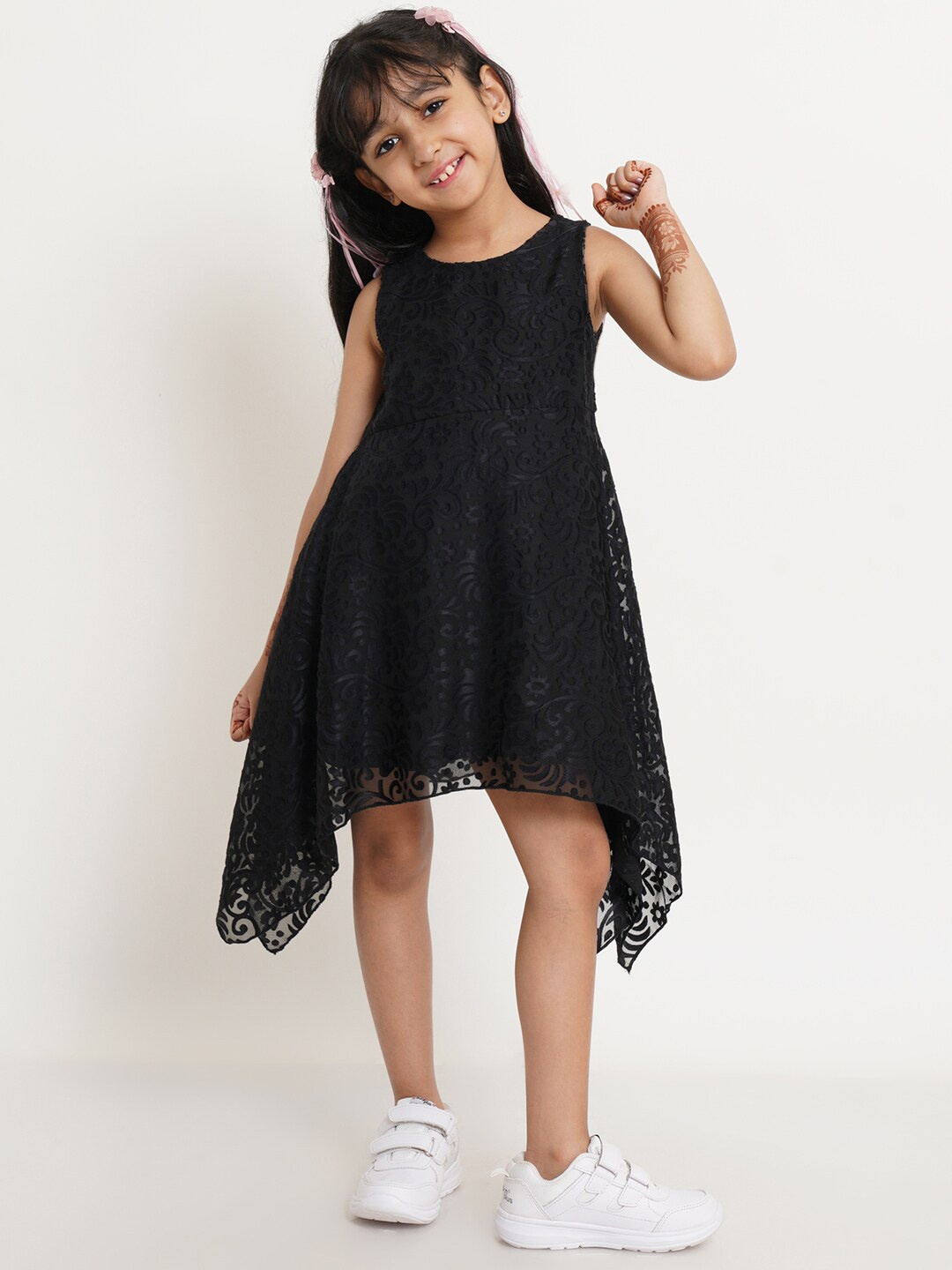 

Creative Kids Black Midi Dress