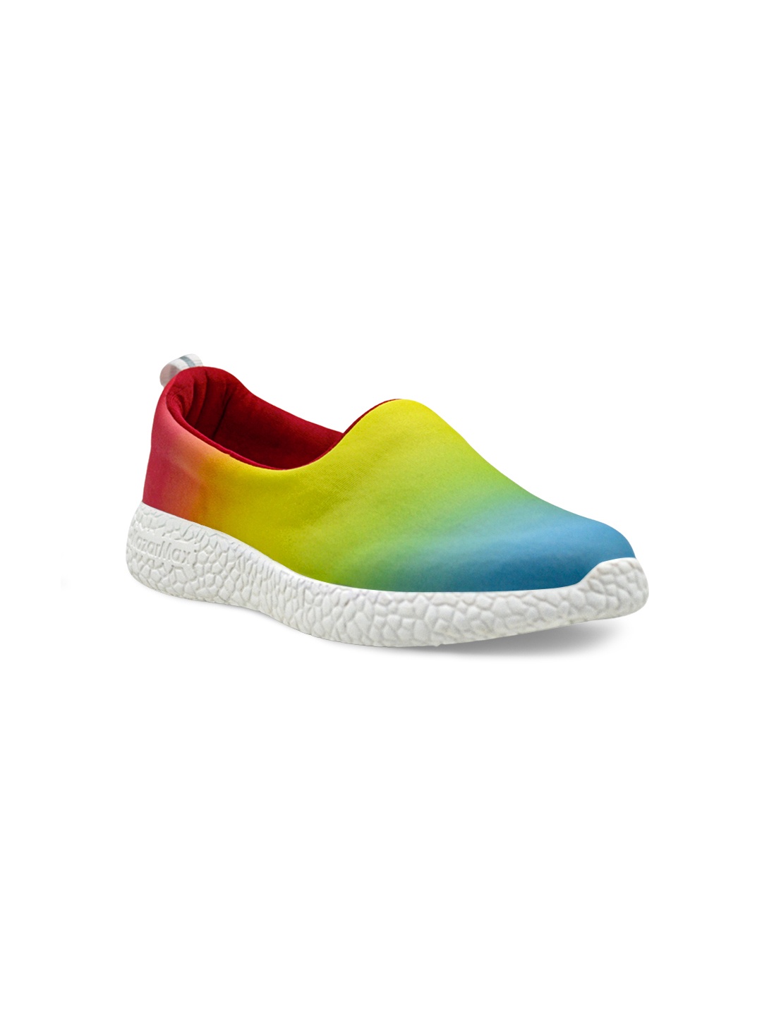 

KazarMax Unisex Kids Yellow Colourblocked Slip-On Sneakers