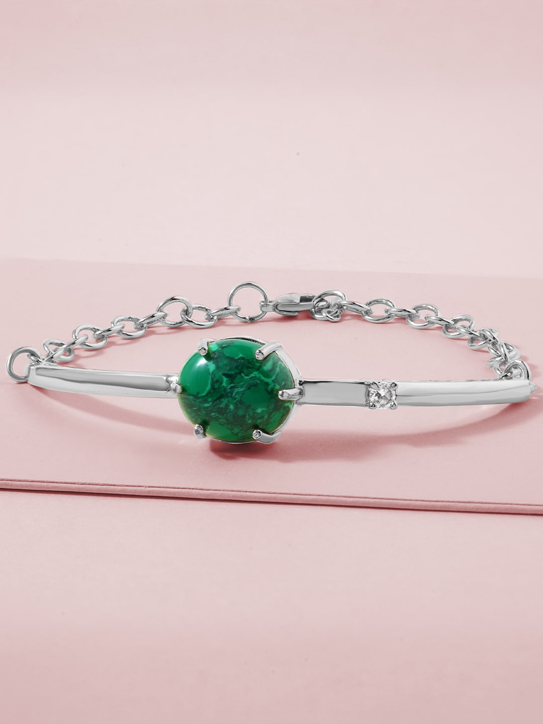 

MINUTIAE Women Silver Bracelet