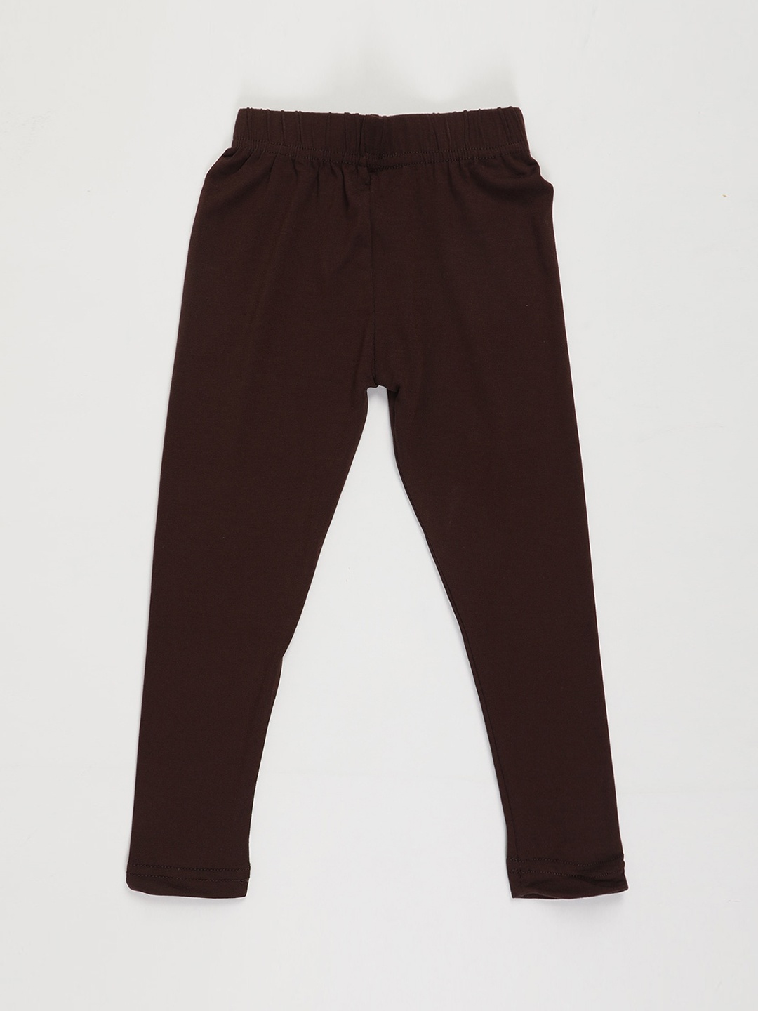 

V2 Value & Variety Girls Brown Solid Leggings