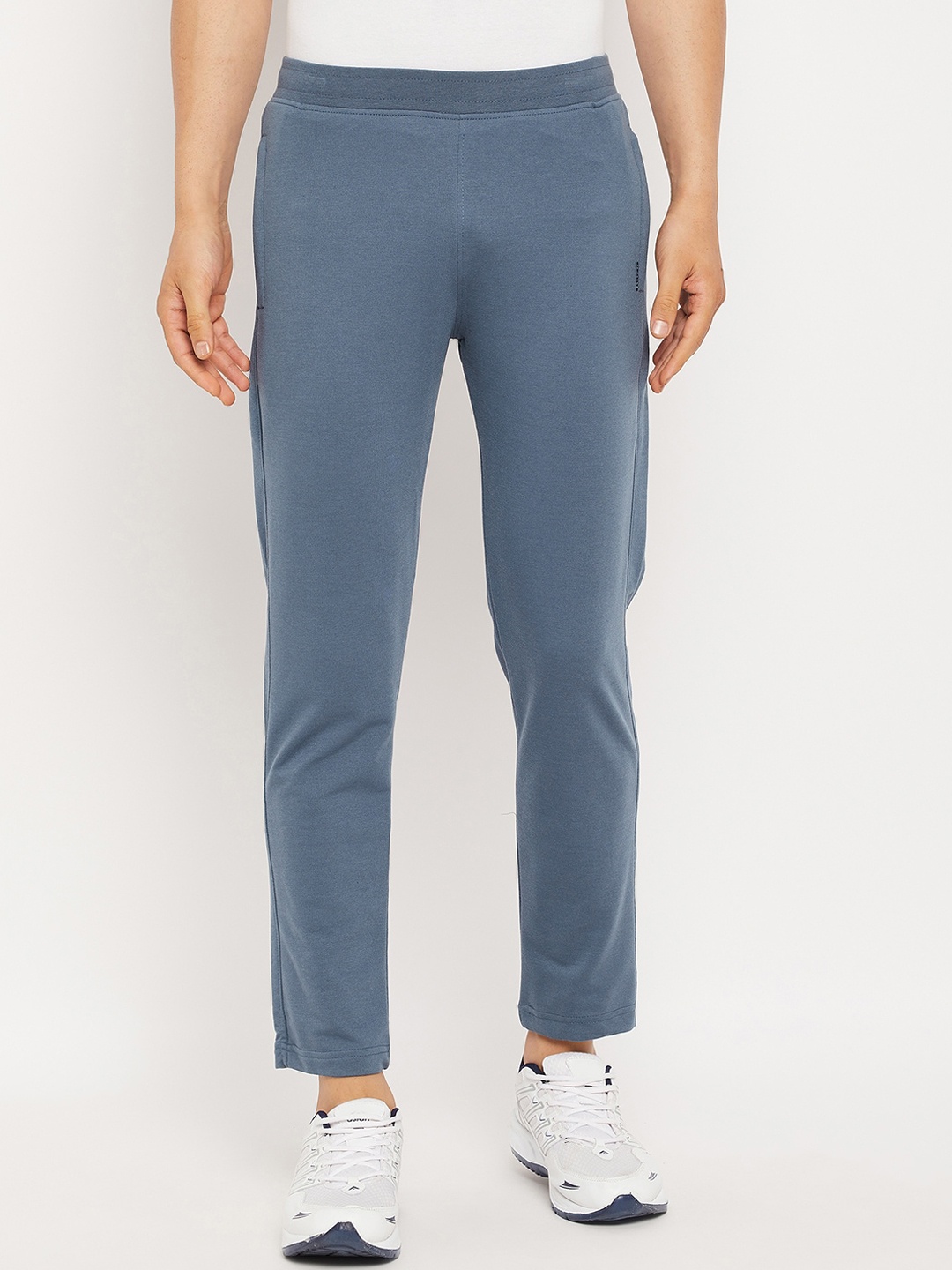 

Okane Men Blue Regular Fit Solid Track Pants