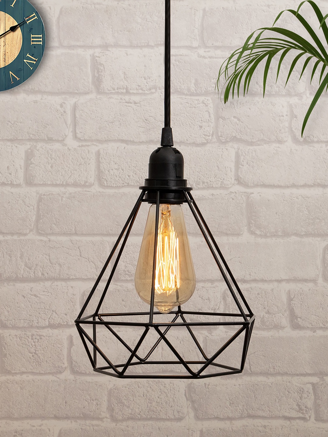 

Homesake Black Solid Ceiling Lamp