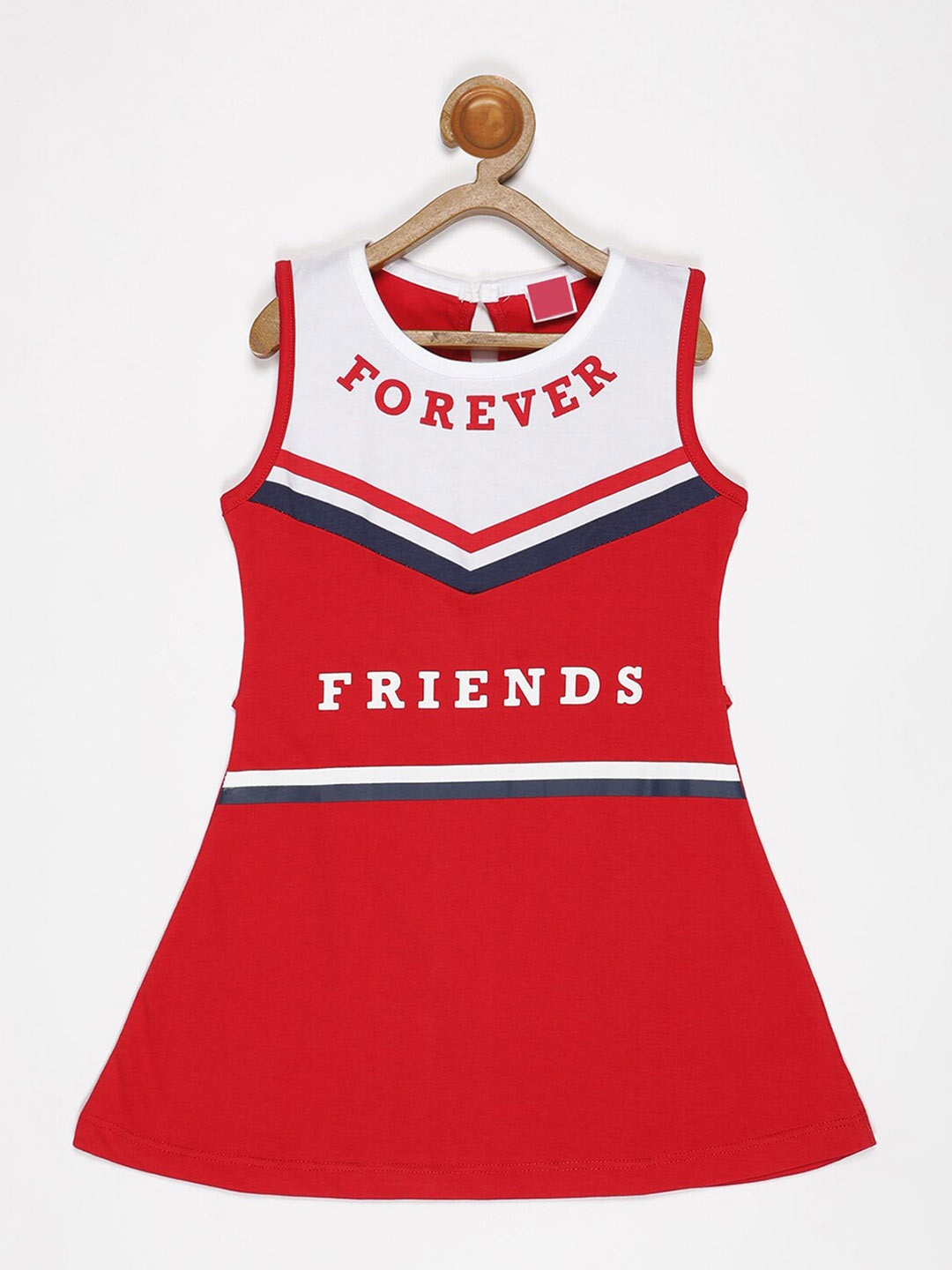 

V2 Value & Variety Red A-Line Dress