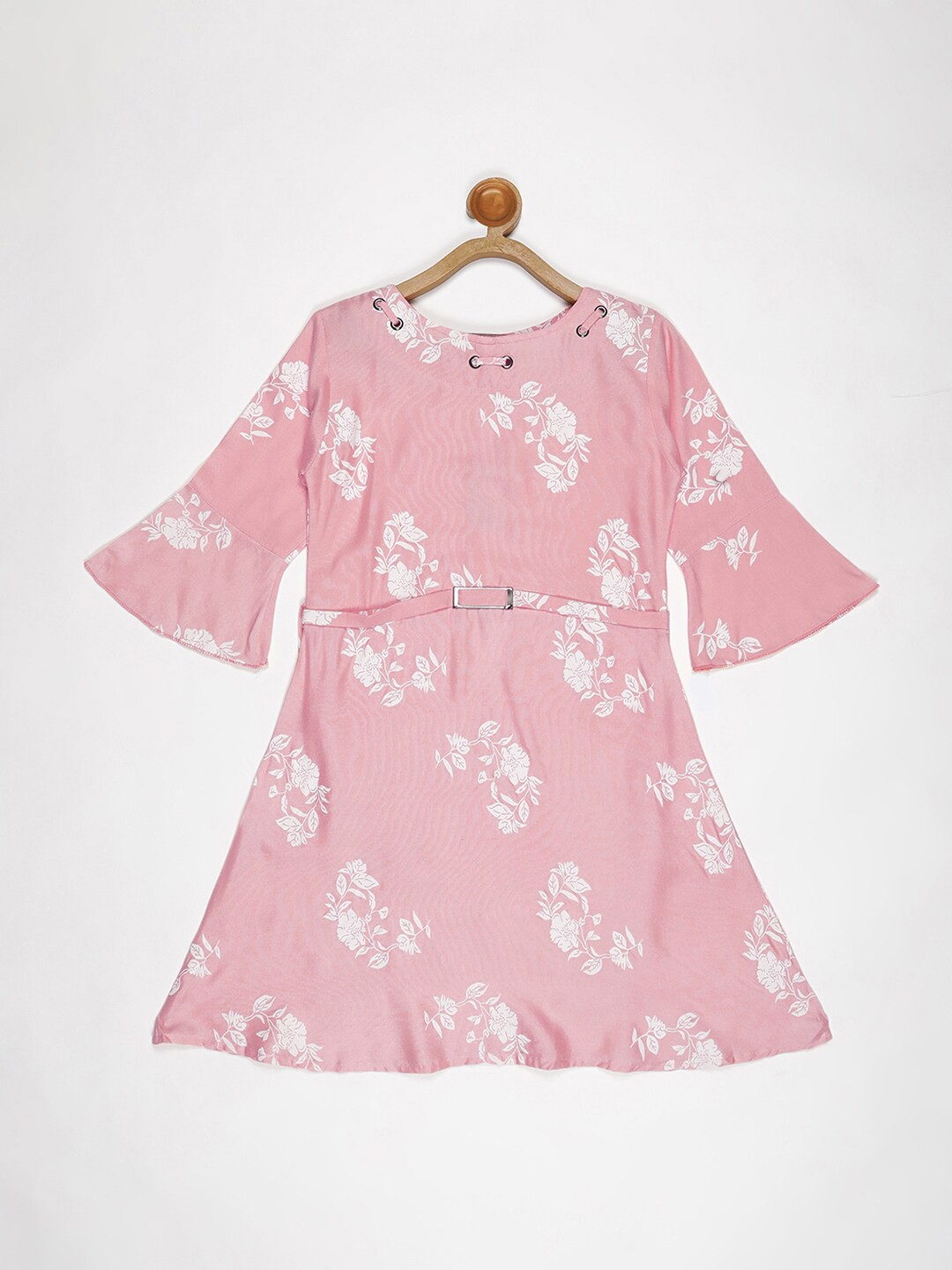 

V2 Value & Variety Pink Floral A-Line Dress