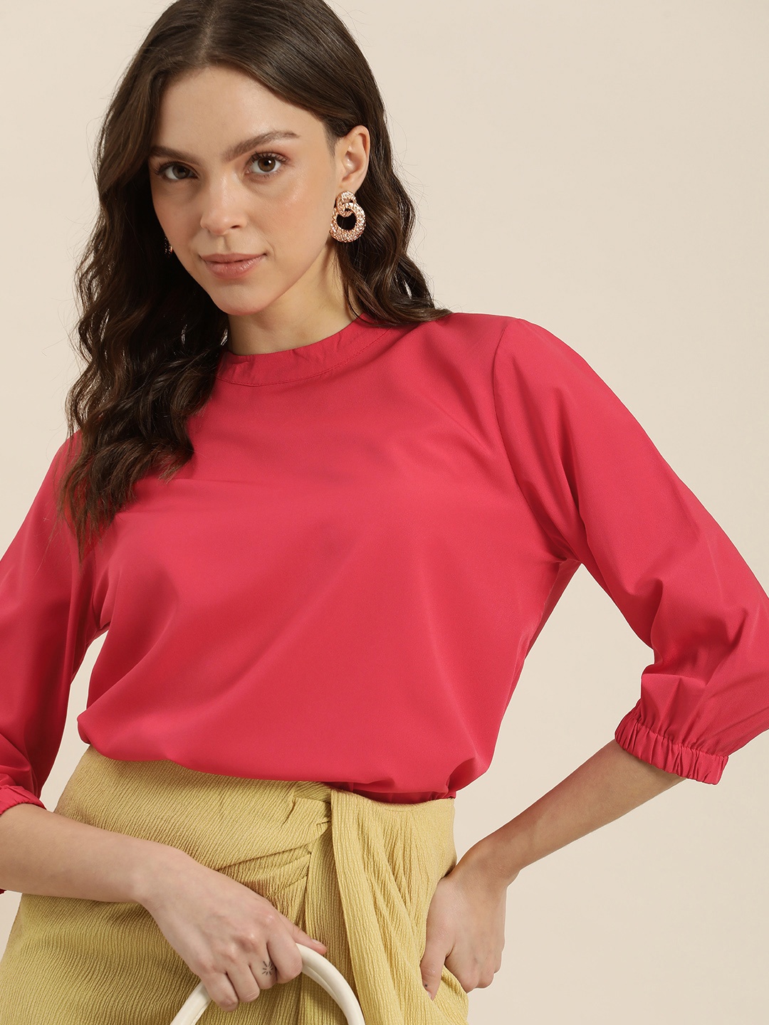 

encore by INVICTUS Women Red Top